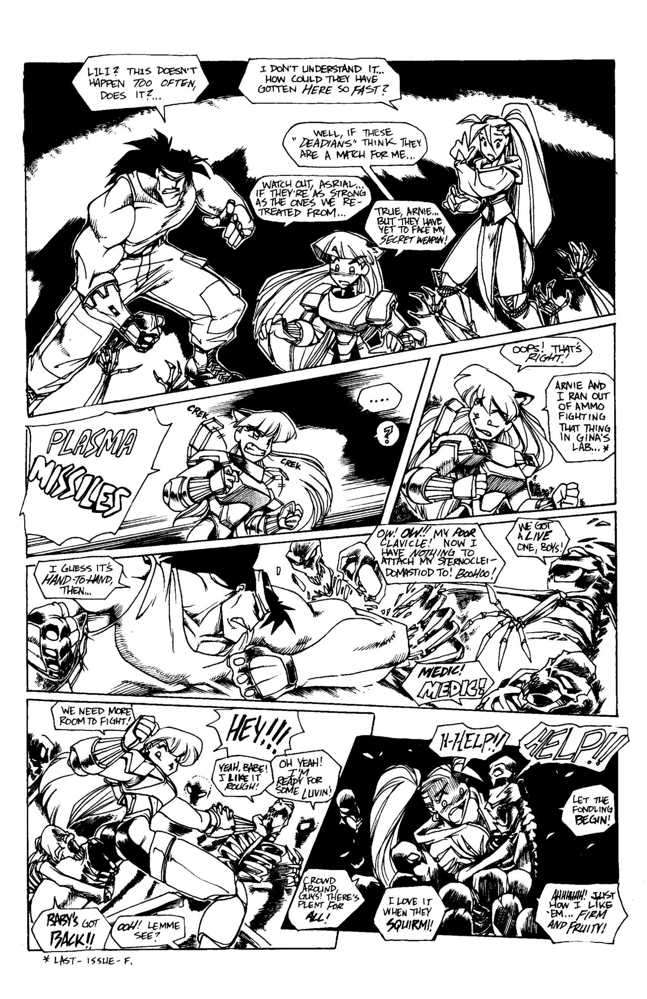 Read online Ninja High School (1986) comic -  Issue #55 - 12
