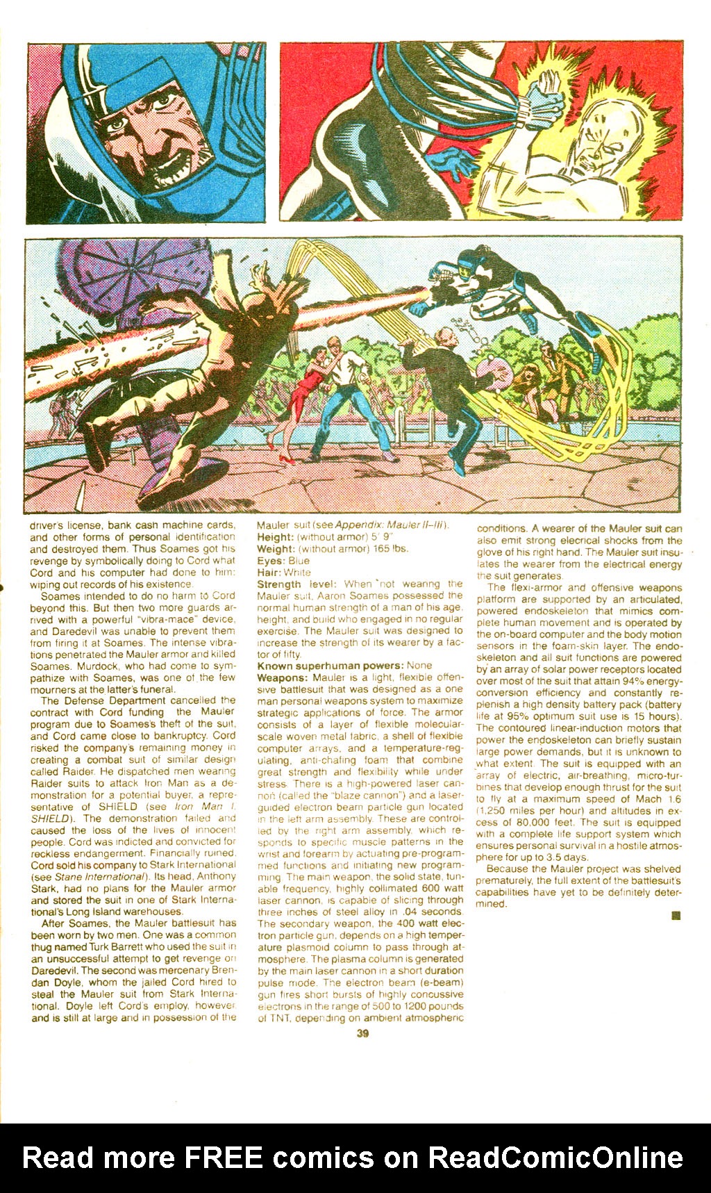 Read online The Official Handbook of the Marvel Universe Deluxe Edition comic -  Issue #18 - 41