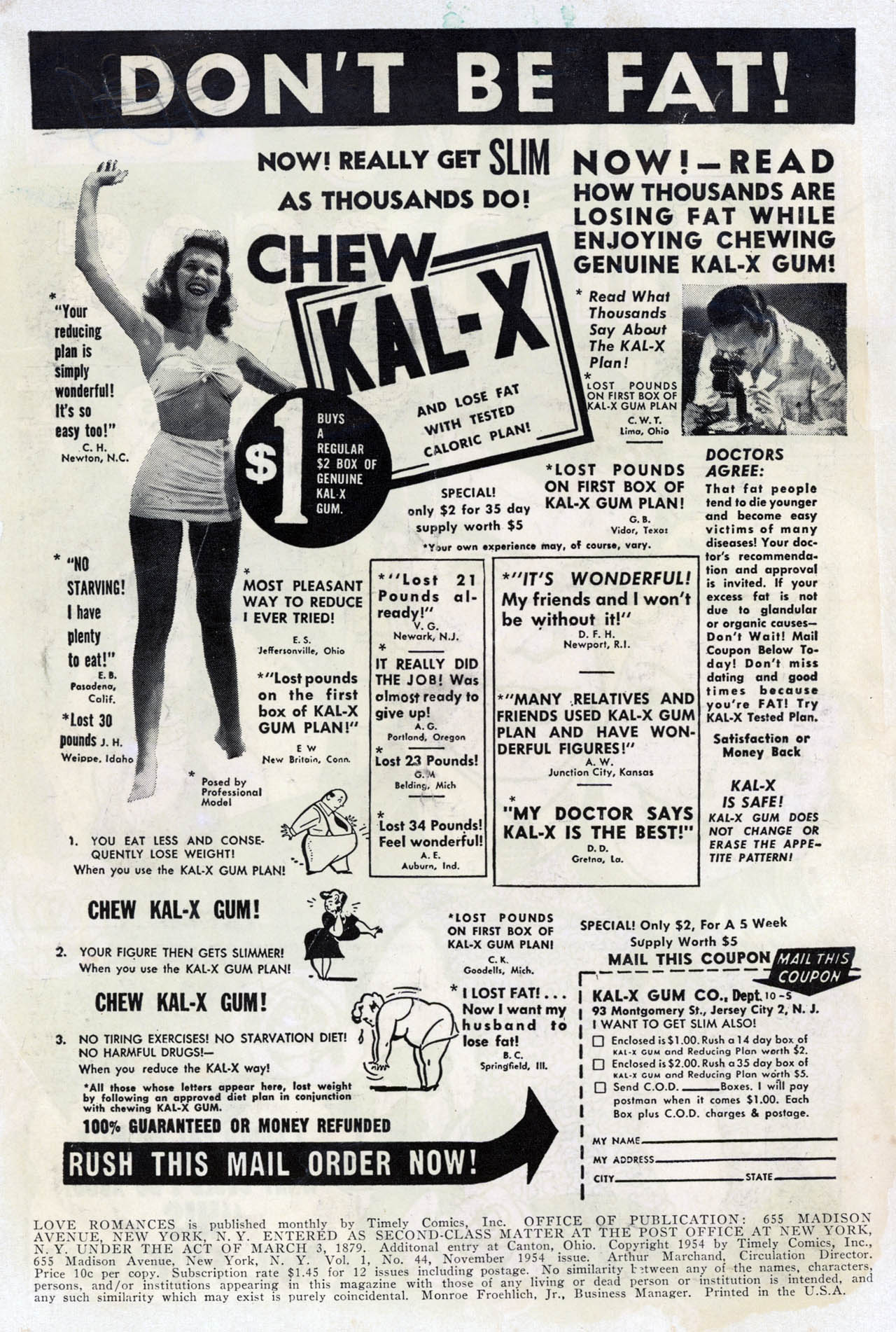 Read online Love Romances comic -  Issue #44 - 2