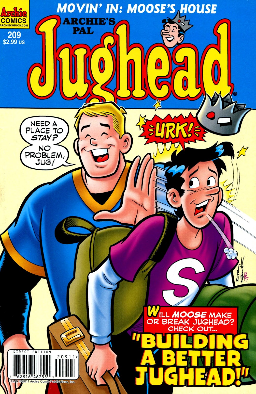 Archie's Pal Jughead Comics issue 209 - Page 1