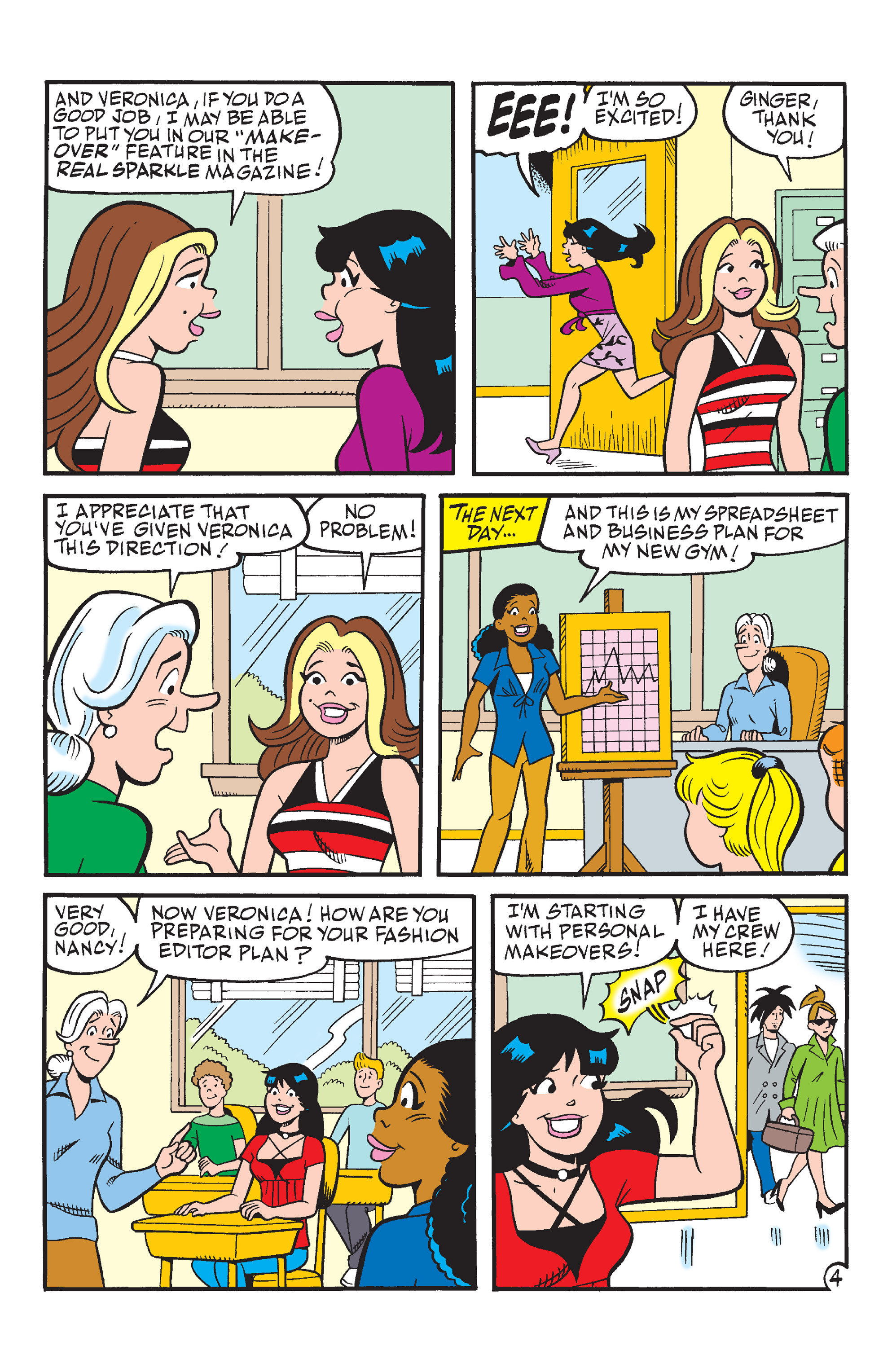 Read online Veronica's Hot Fashions comic -  Issue # TPB - 72