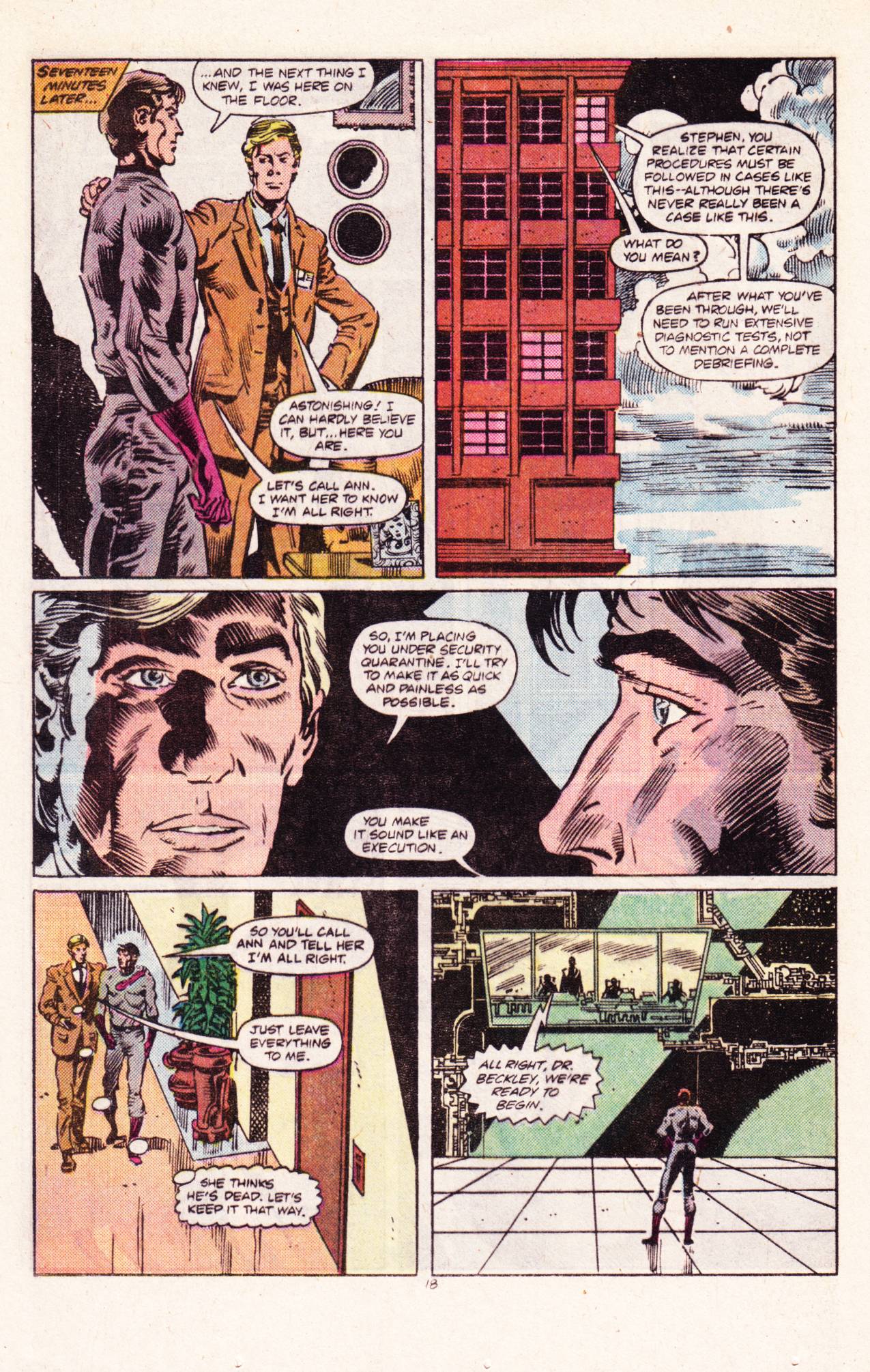 Read online Comet Man comic -  Issue #1 - 19