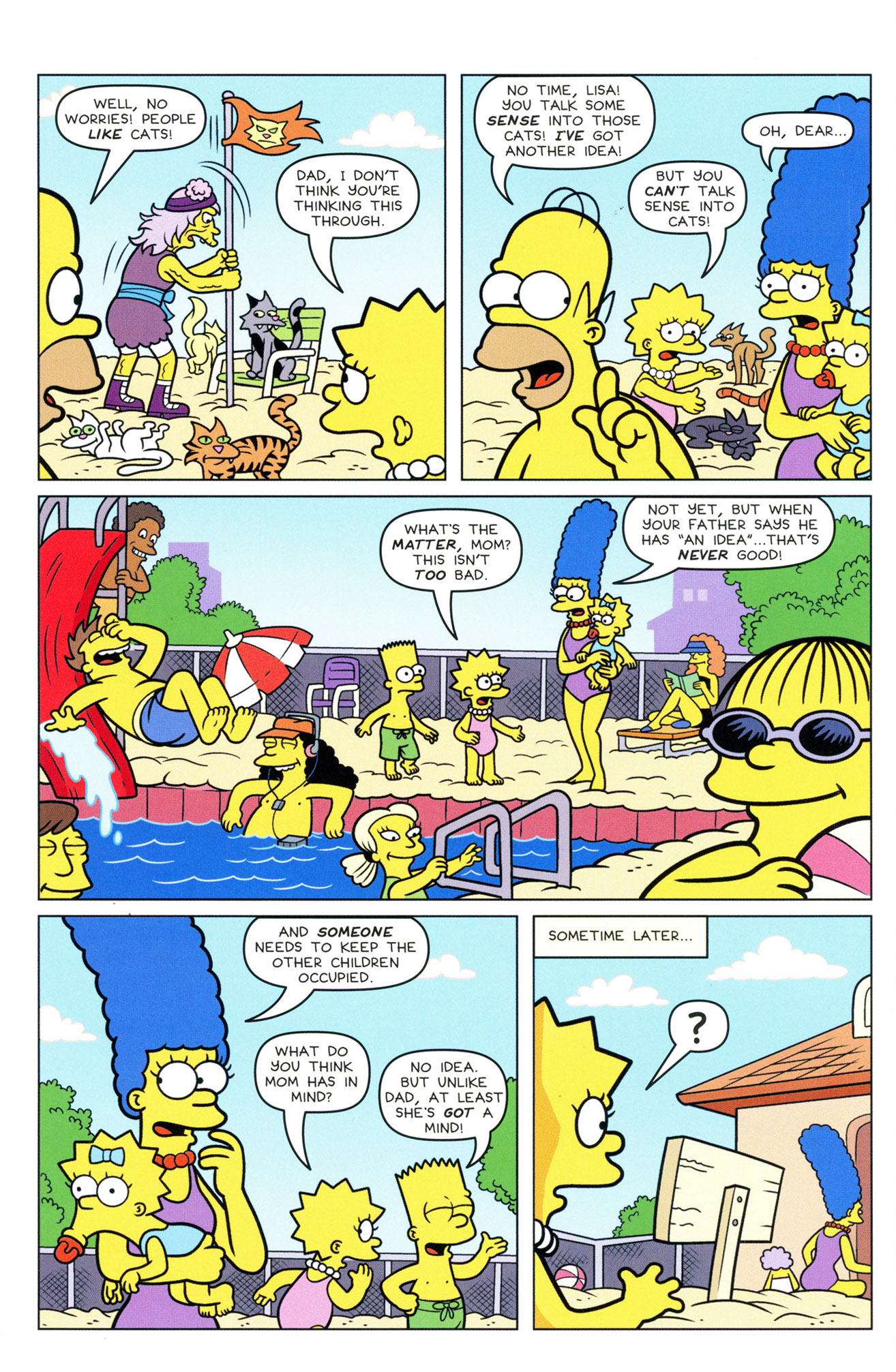 Read online The Simpsons Summer Shindig comic -  Issue #8 - 8