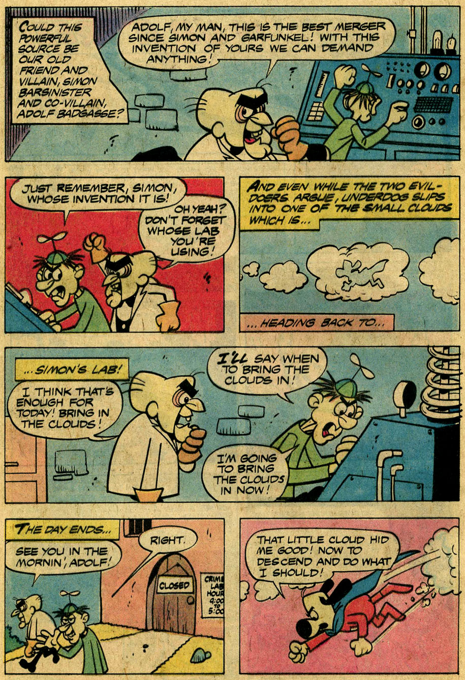 Read online Underdog (1975) comic -  Issue #15 - 6