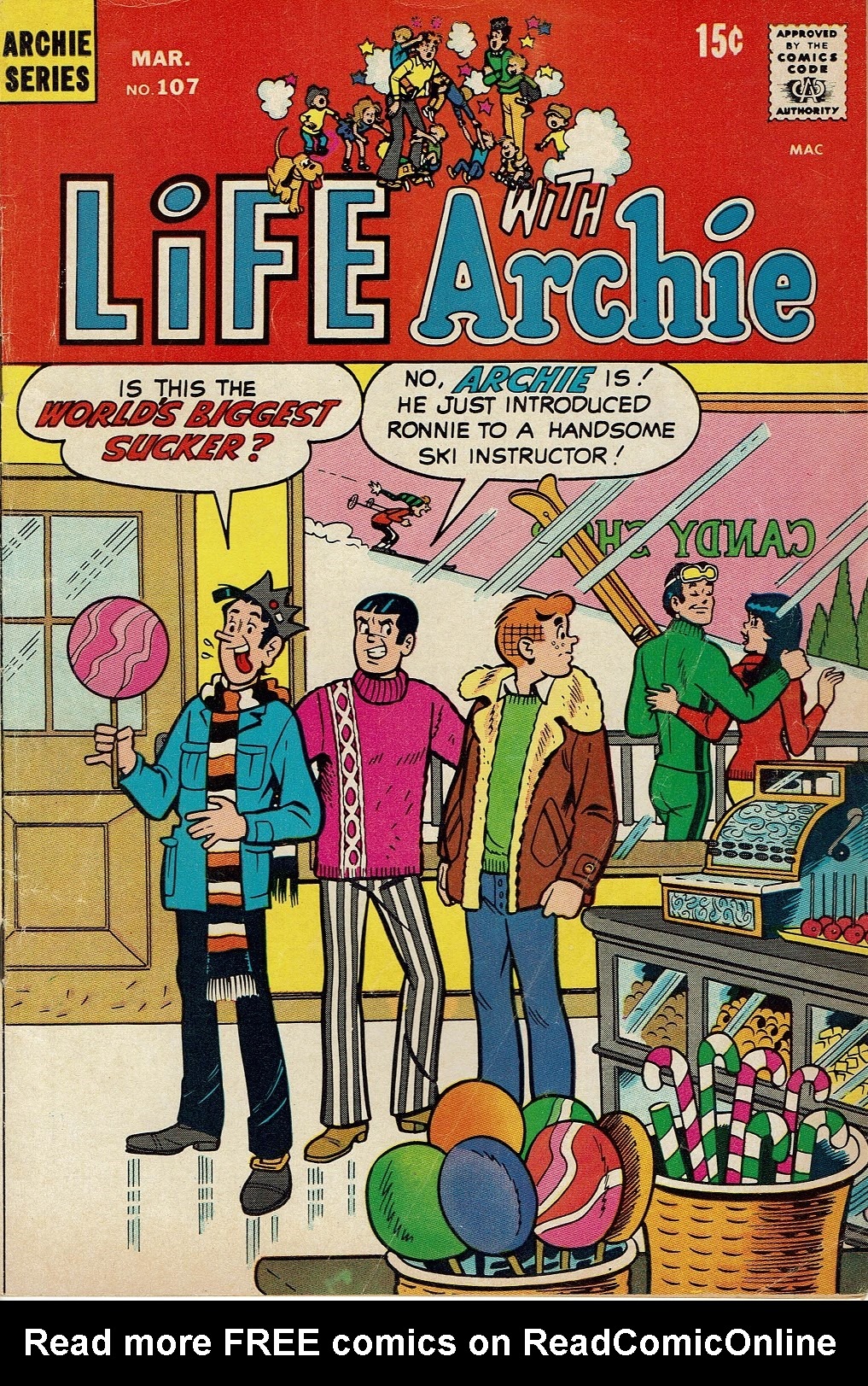 Read online Life With Archie (1958) comic -  Issue #107 - 1
