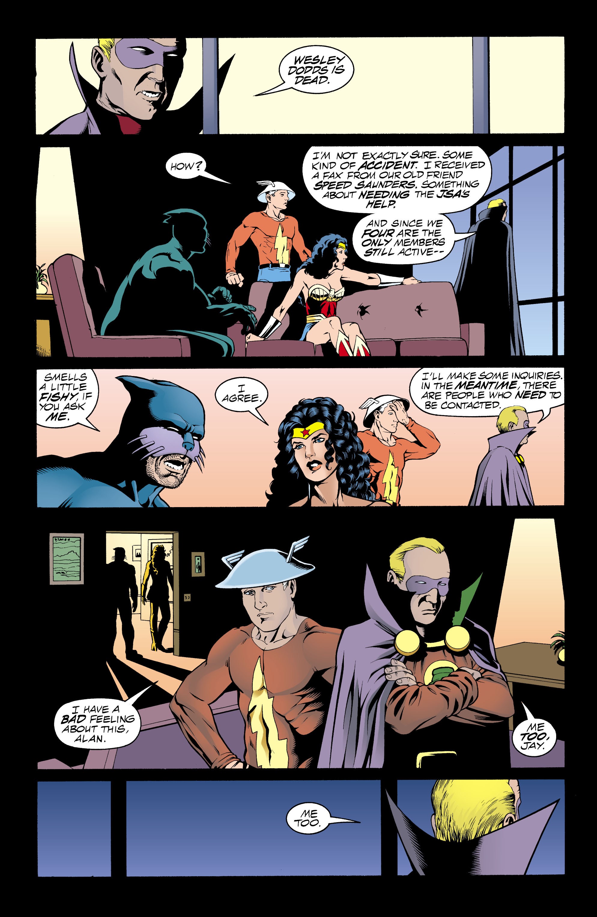 Read online JSA Secret Files comic -  Issue #1 - 9