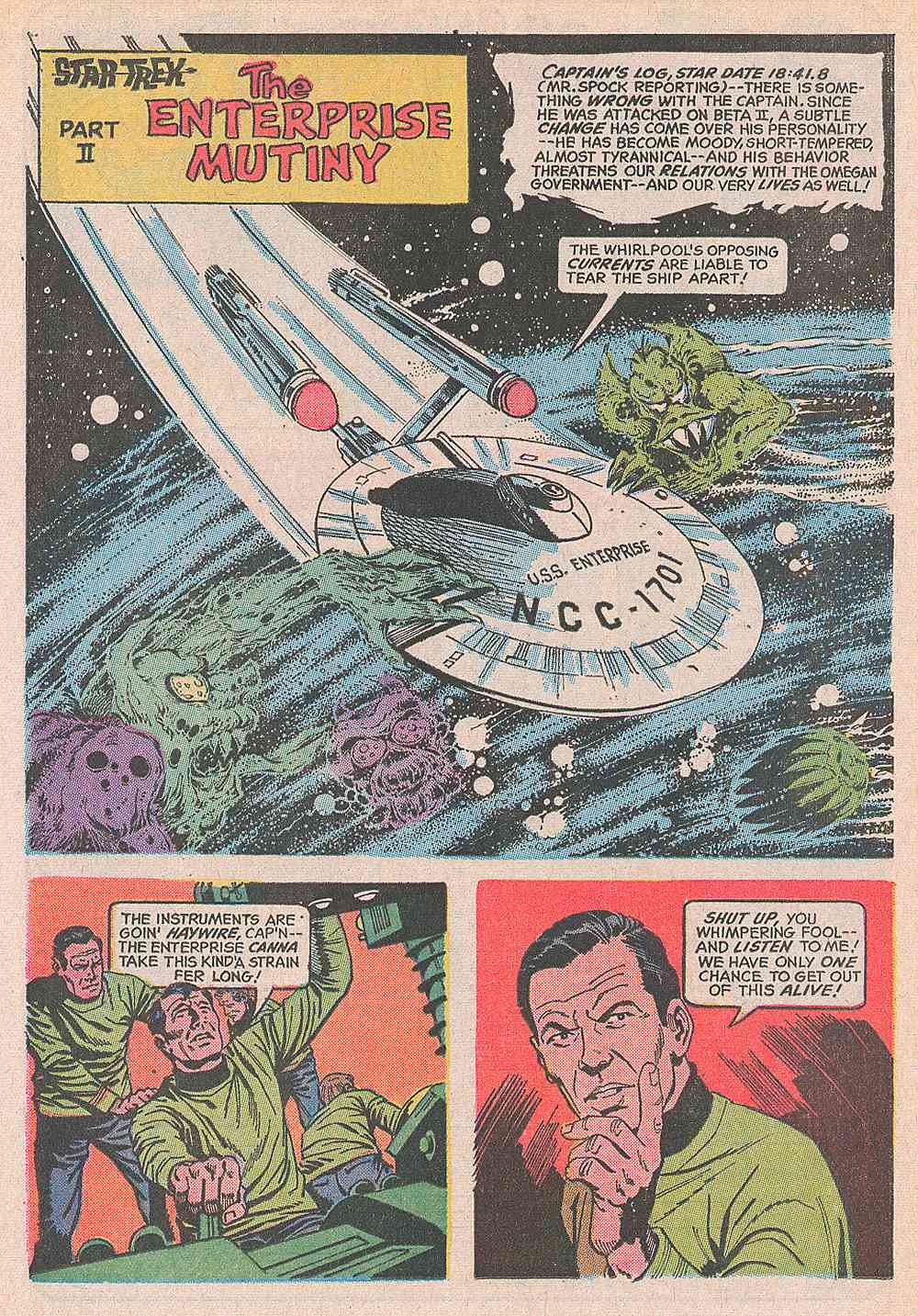 Read online Star Trek (1967) comic -  Issue #14 - 15