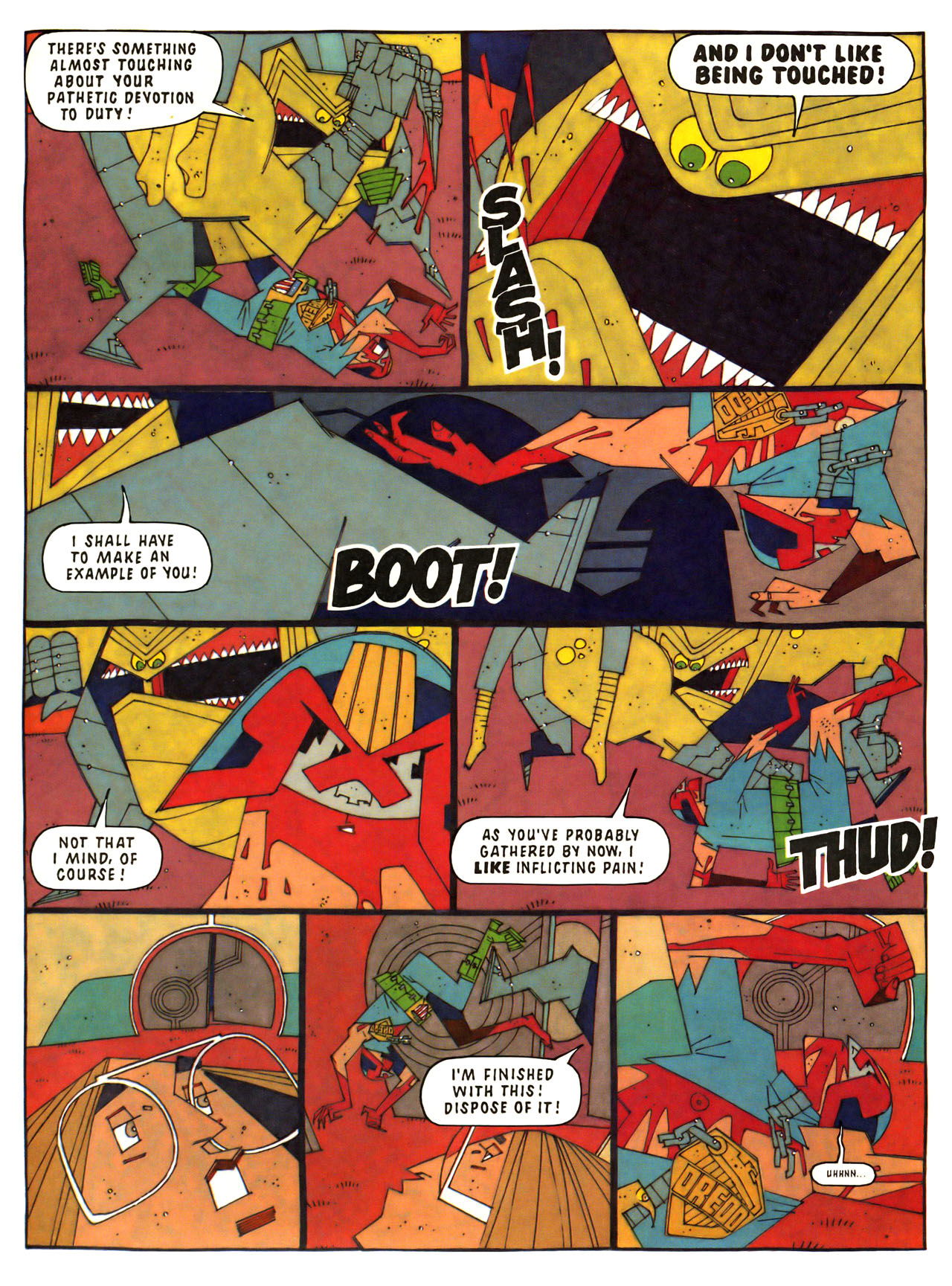 Read online Judge Dredd: The Megazine (vol. 2) comic -  Issue #54 - 11