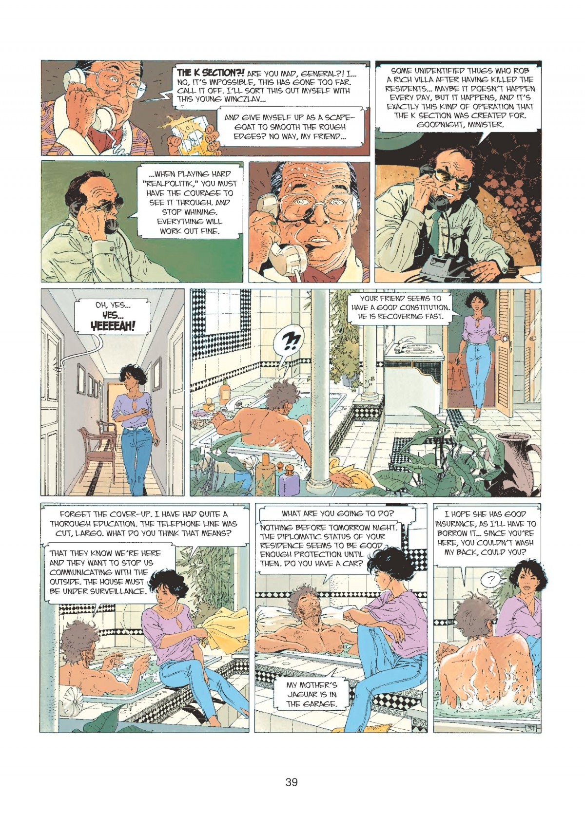 Read online Largo Winch comic -  Issue # TPB 1 - 39