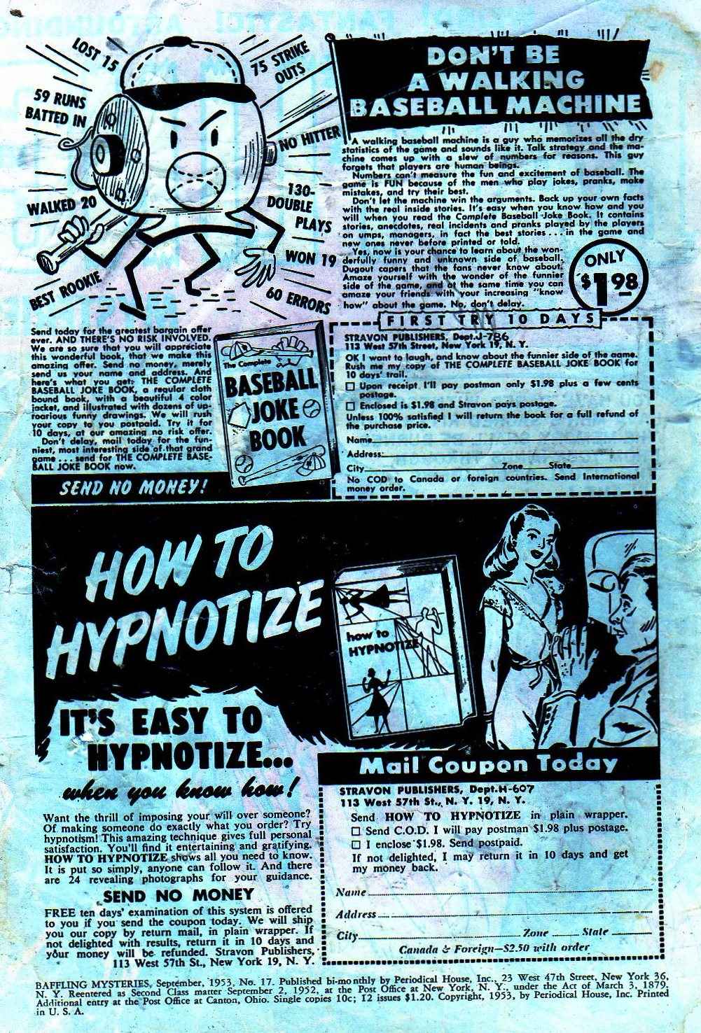 Read online Baffling Mysteries comic -  Issue #17 - 2