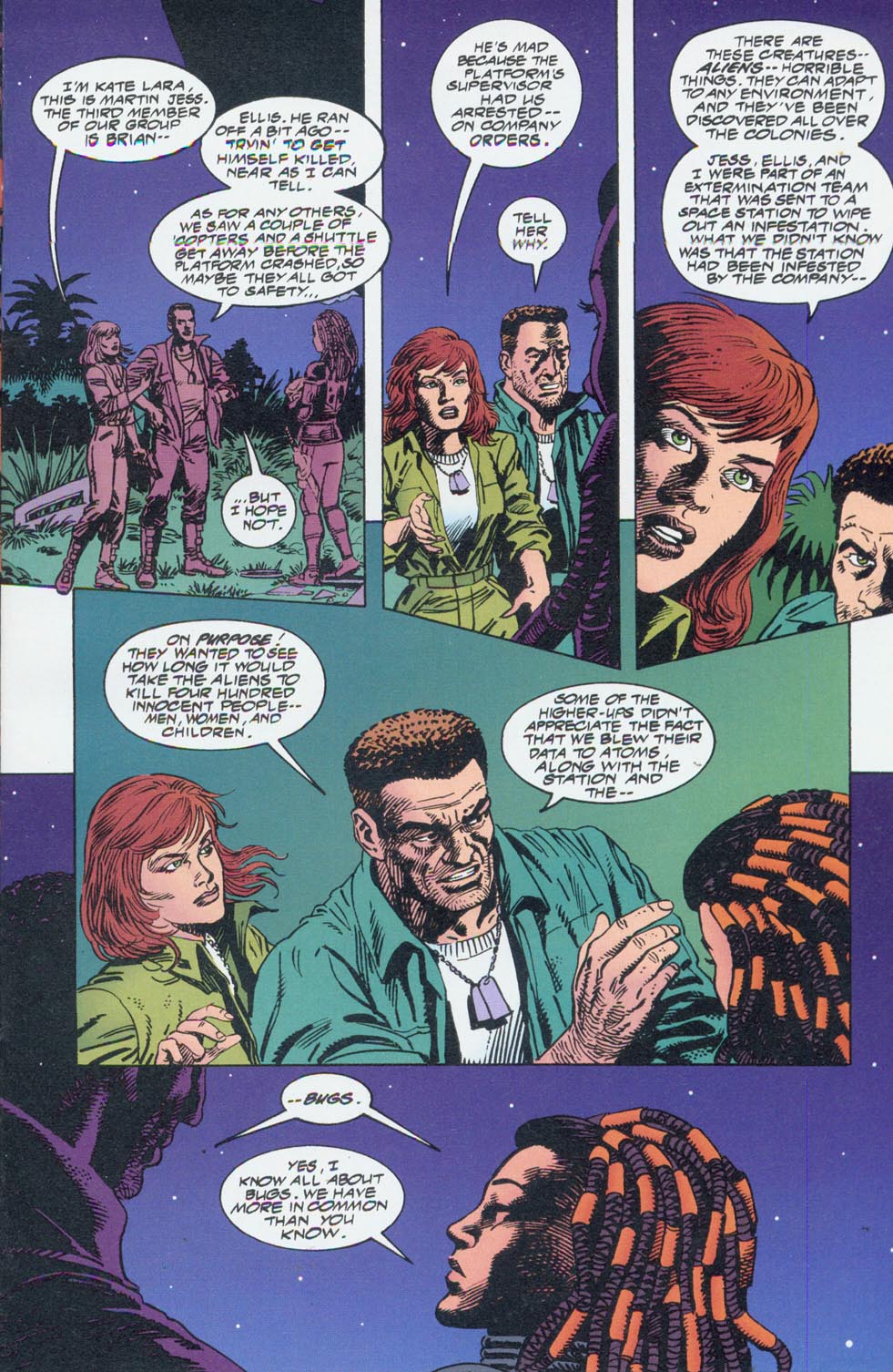 Read online Aliens vs. Predator: War comic -  Issue #4 - 5