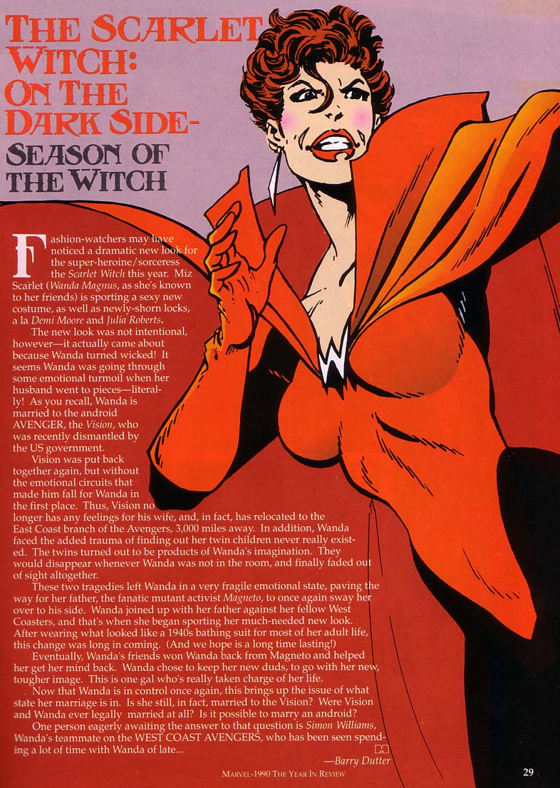 Read online Marvel: The Year-in-Review comic -  Issue #2 - 30