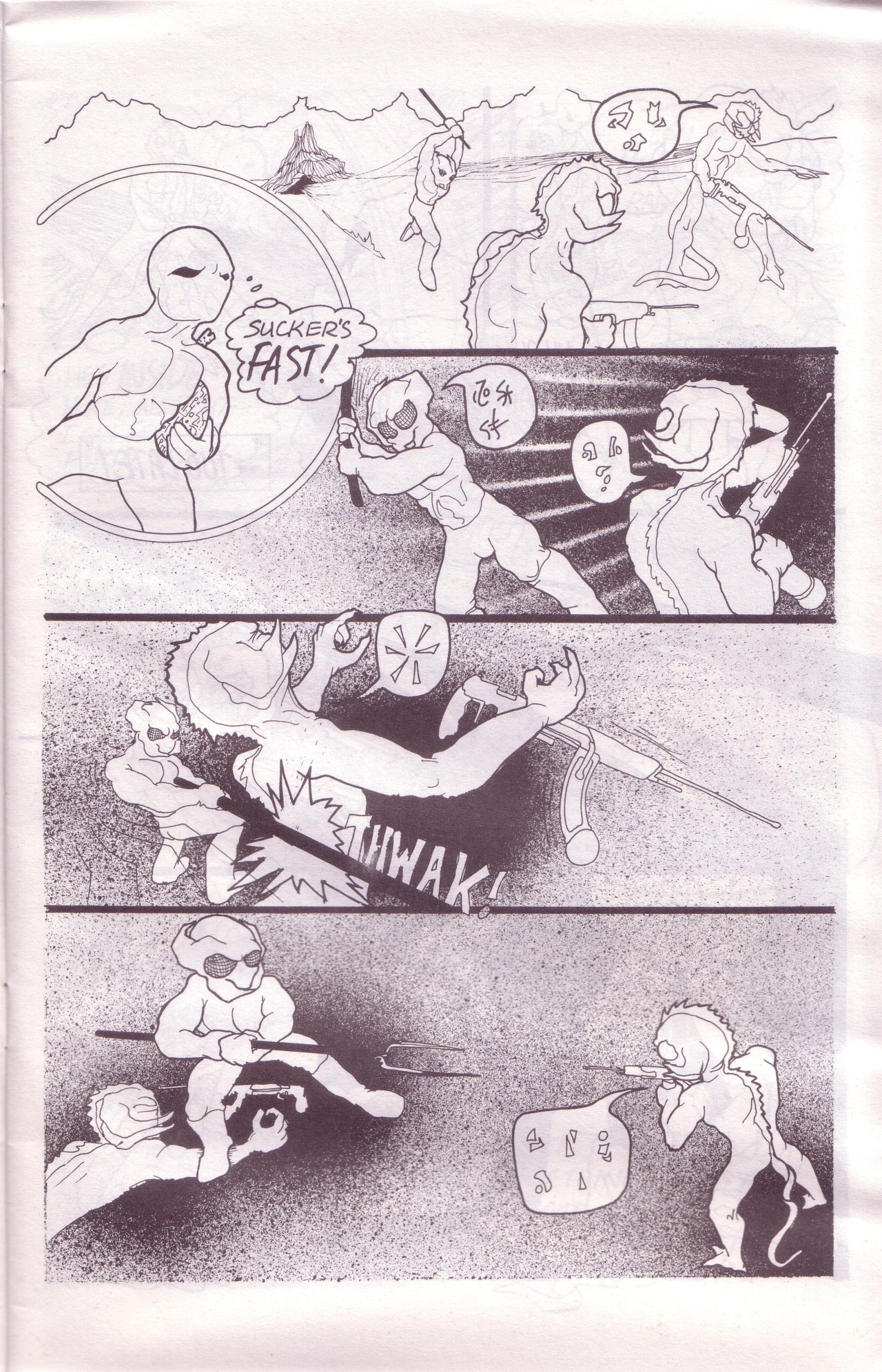 Read online Zen Intergalactic Ninja comic -  Issue #4 - 9