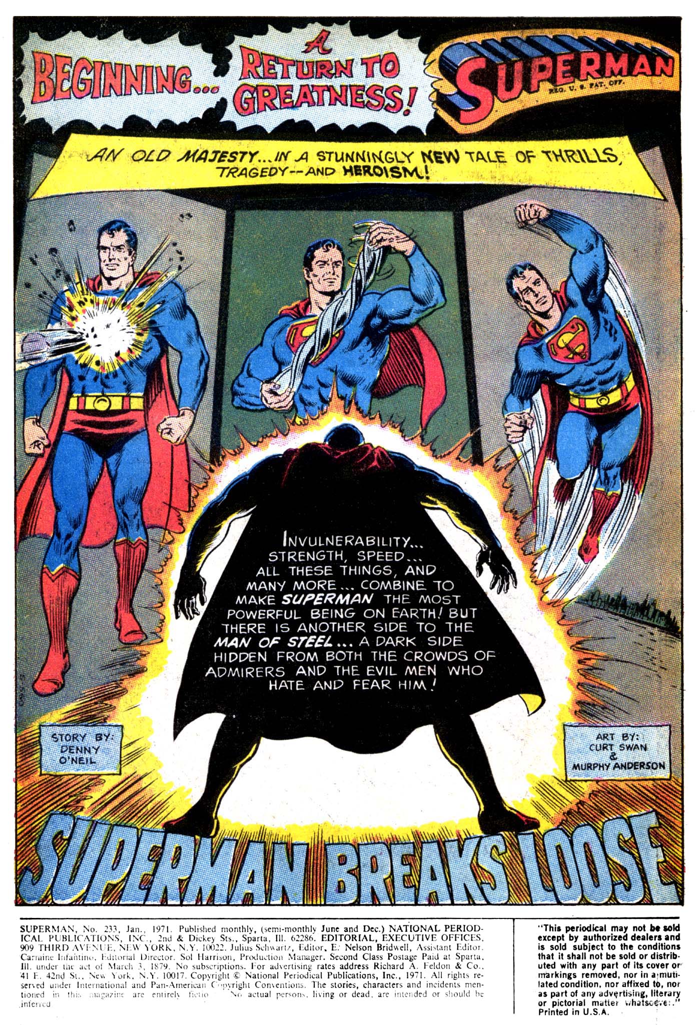 Read online Superman (1939) comic -  Issue #233 - 2