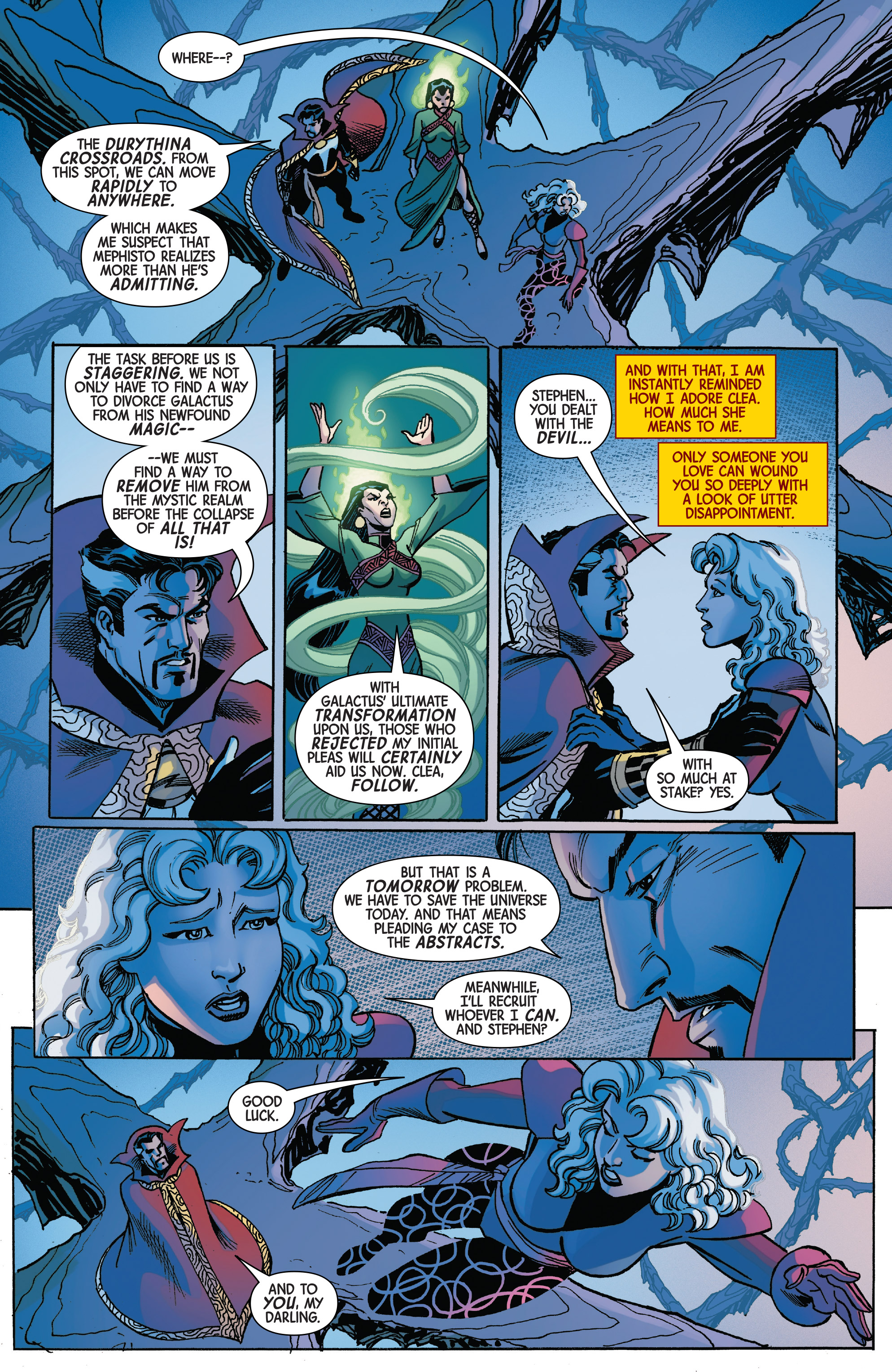 Read online Doctor Strange (2018) comic -  Issue #15 - 12