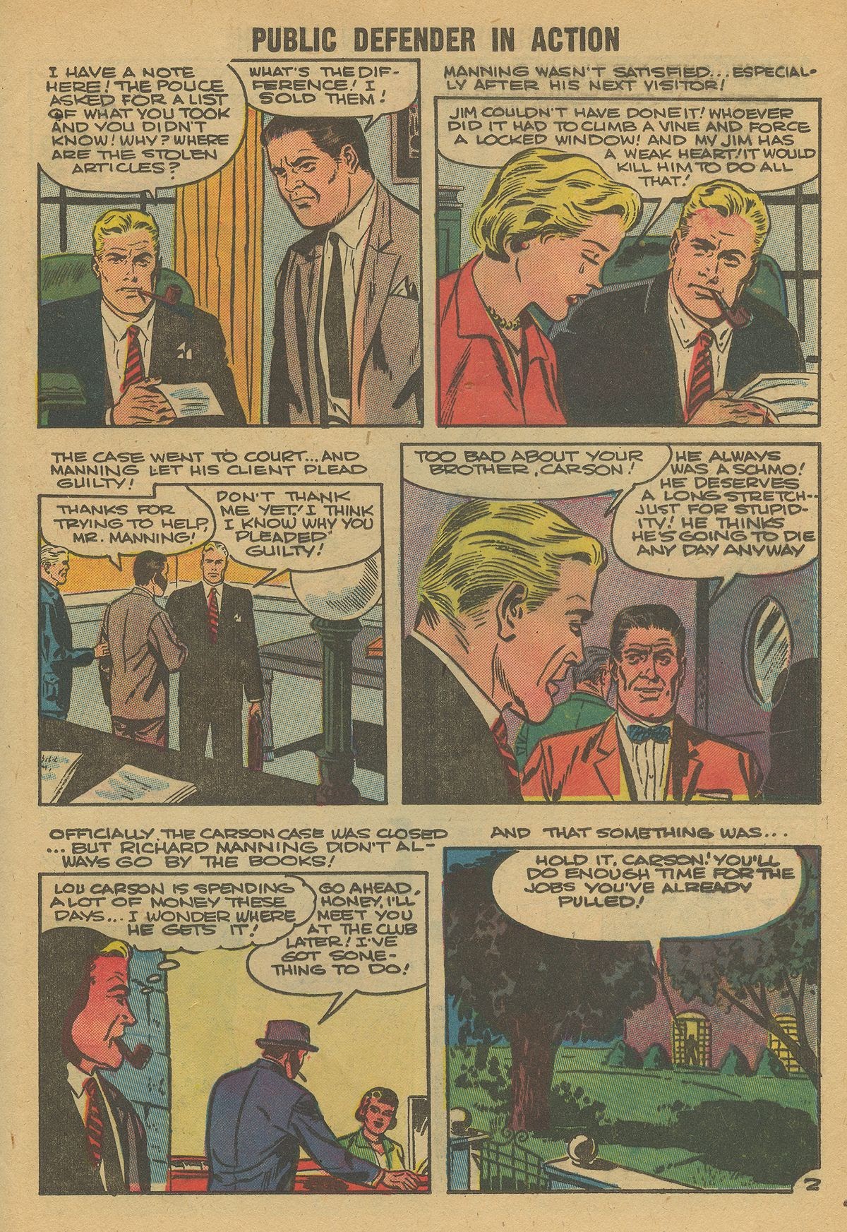 Read online Public Defender in Action comic -  Issue #10 - 25