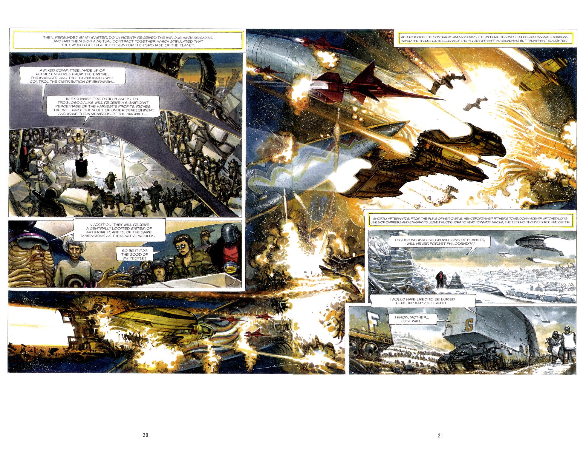 Read online The Metabarons comic -  Issue #14 - Galactic Threat - 17