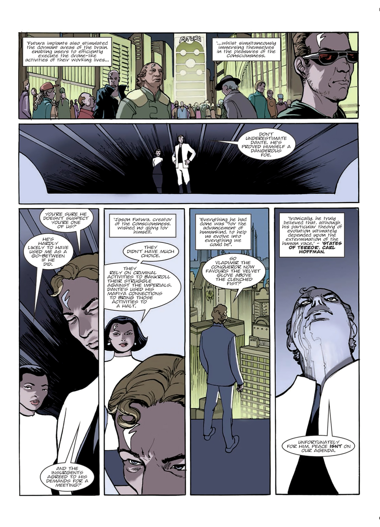 Read online Nikolai Dante comic -  Issue # TPB 9 - 39