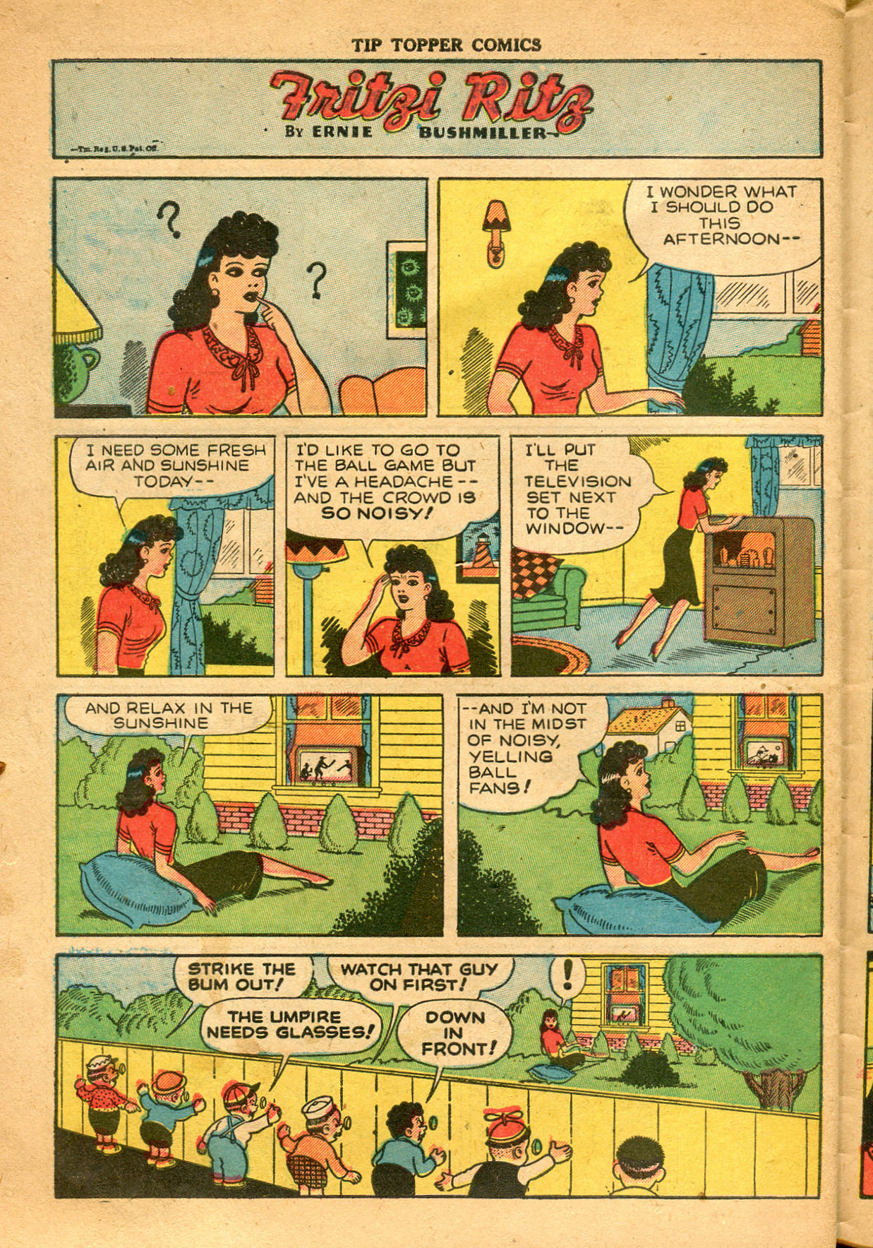 Read online Tip Topper Comics comic -  Issue #8 - 30
