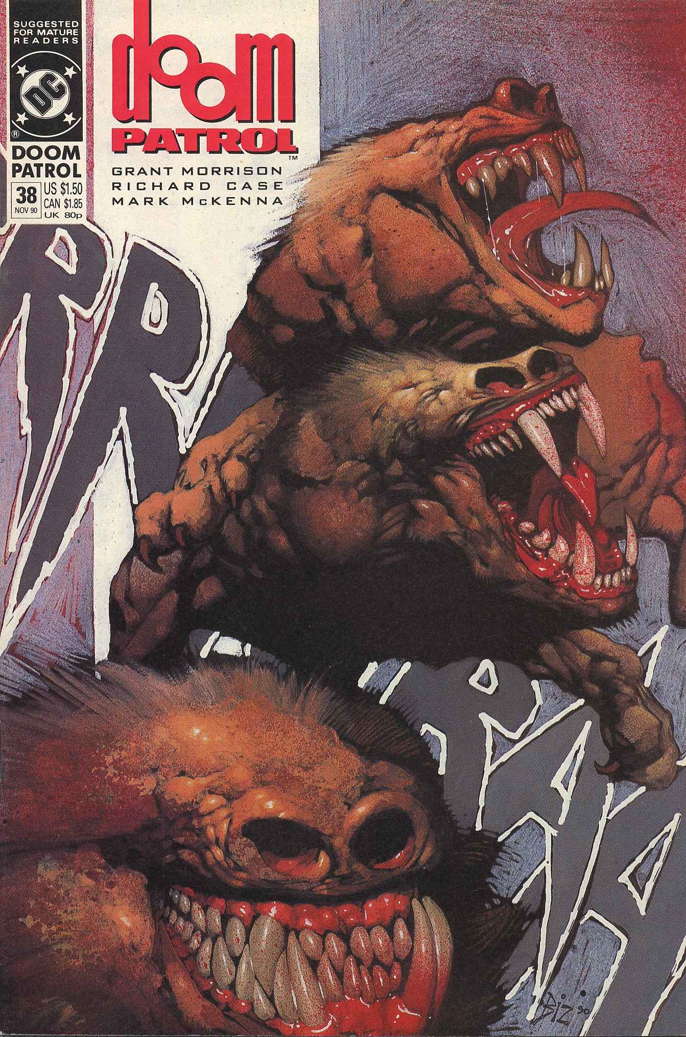 Read online Doom Patrol (1987) comic -  Issue #38 - 1