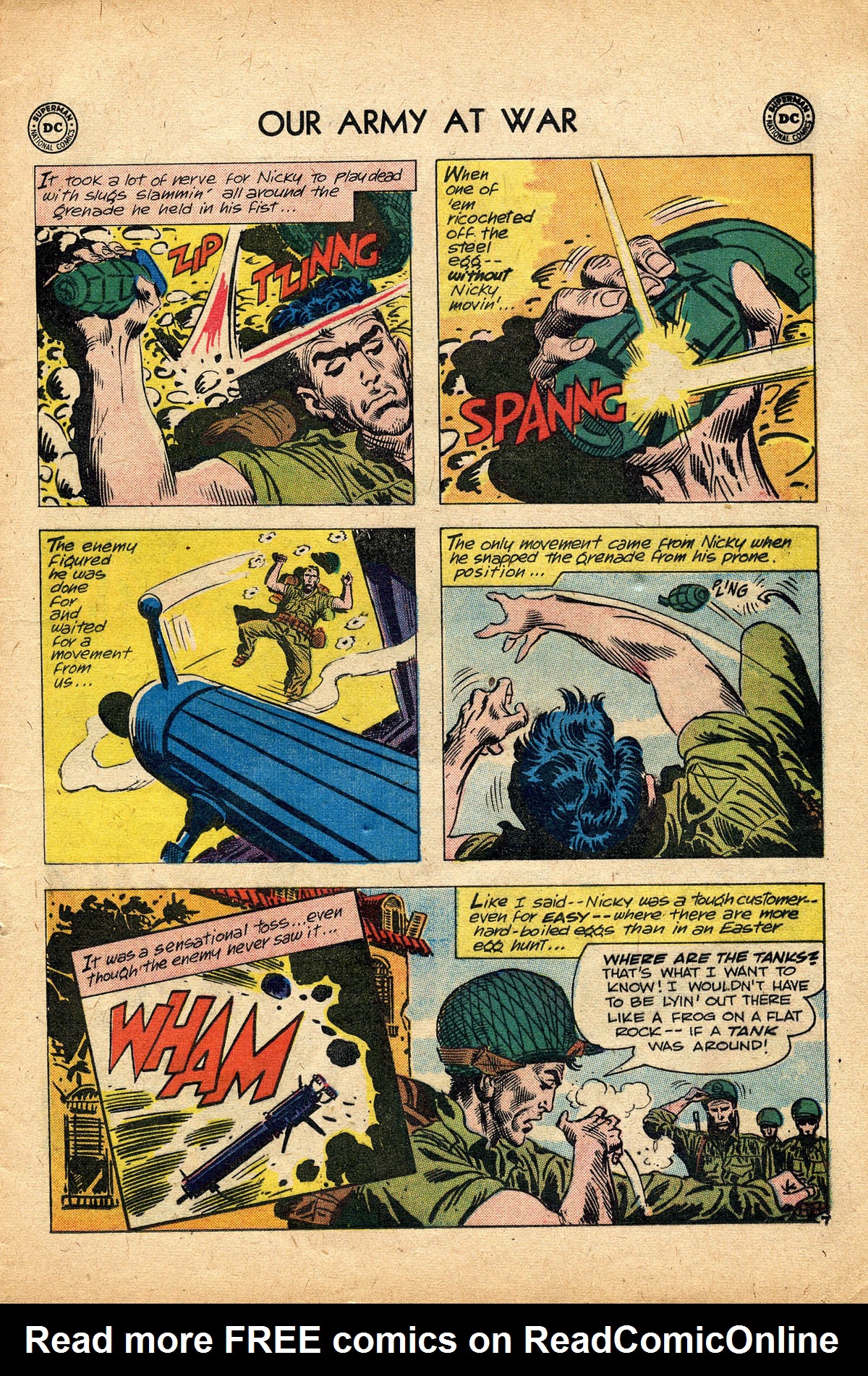 Read online Our Army at War (1952) comic -  Issue #86 - 9