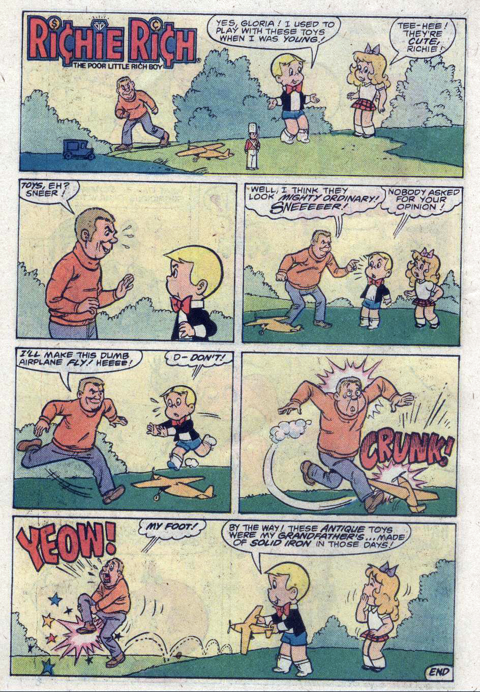 Read online Richie Rich & His Girl Friends comic -  Issue #5 - 10