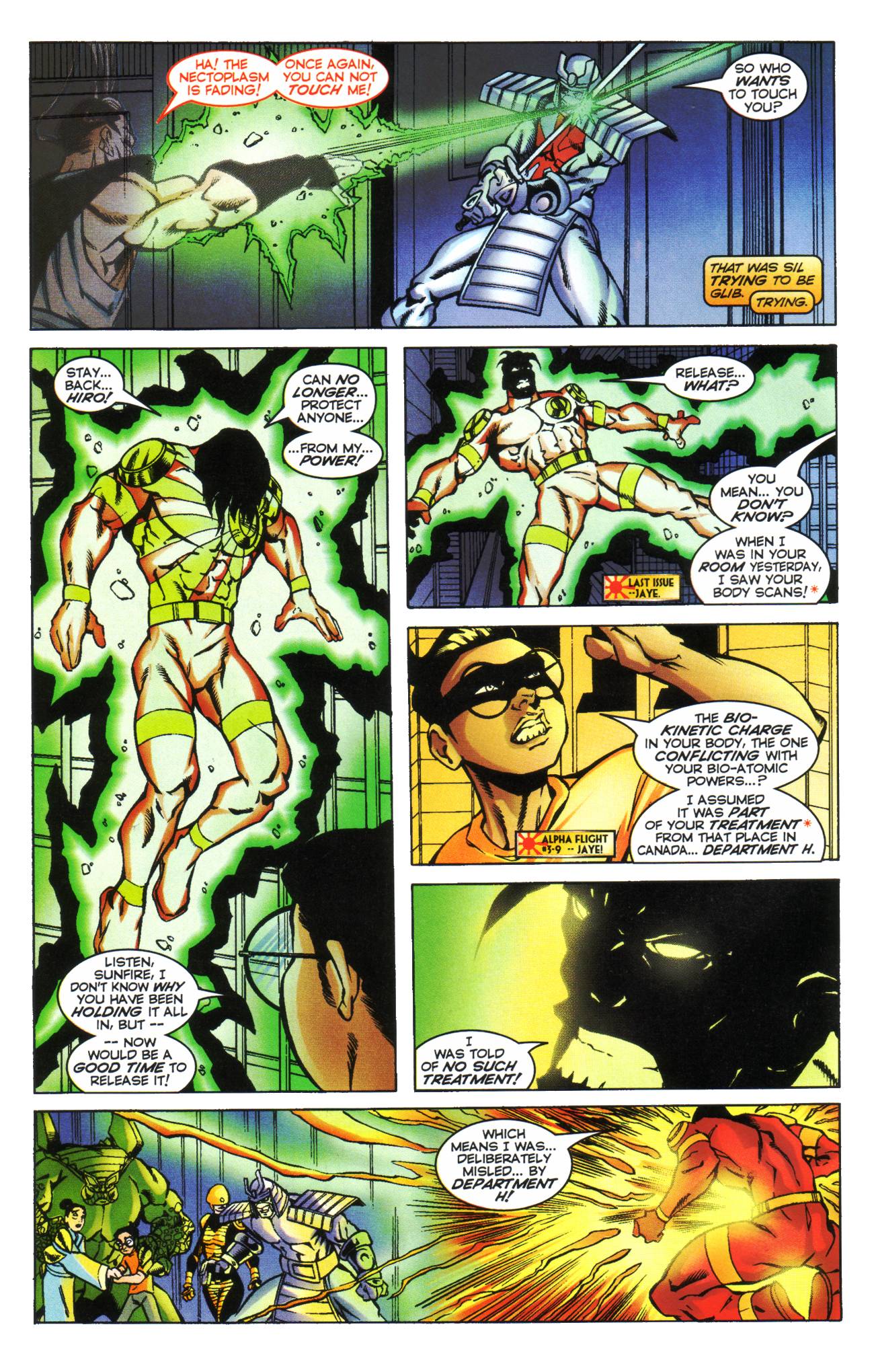 Read online Sunfire & Big Hero Six comic -  Issue #3 - 19