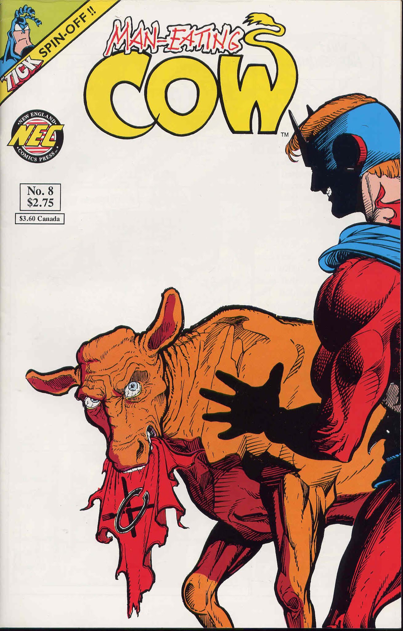 Read online Man-Eating Cow comic -  Issue #8 - 1