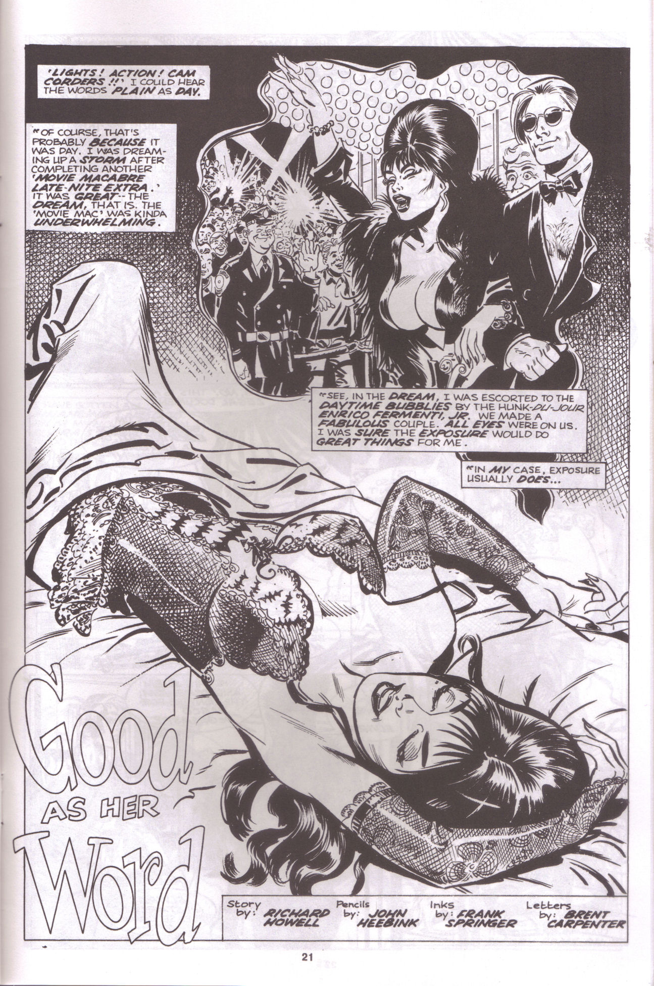 Read online Elvira, Mistress of the Dark comic -  Issue #16 - 20