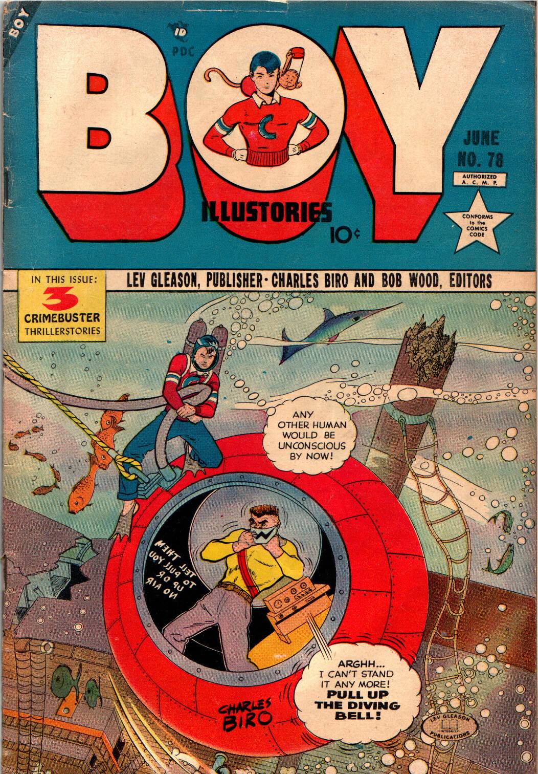 Read online Boy Comics comic -  Issue #78 - 1