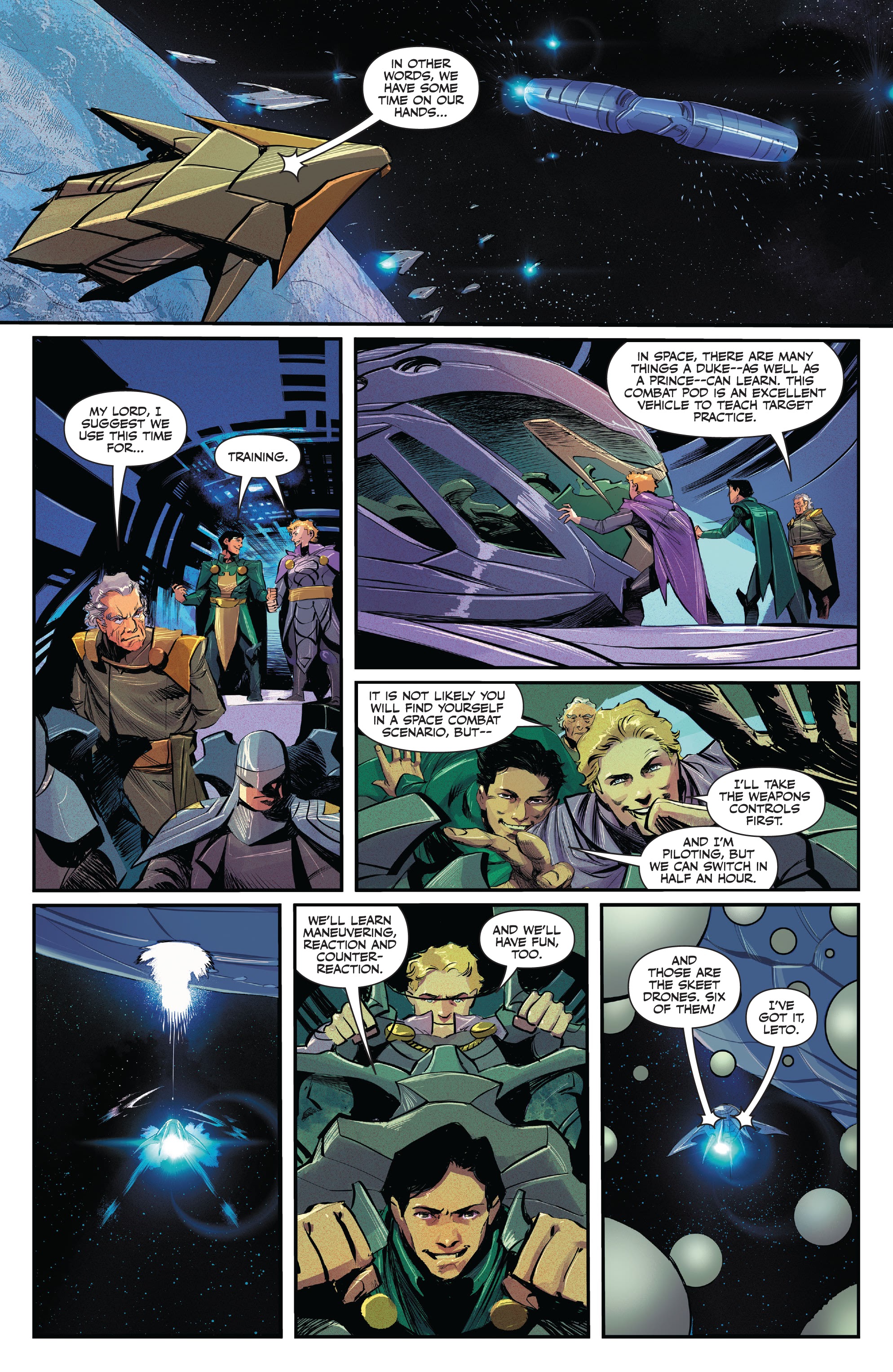 Read online Dune: House Atreides comic -  Issue #10 - 11