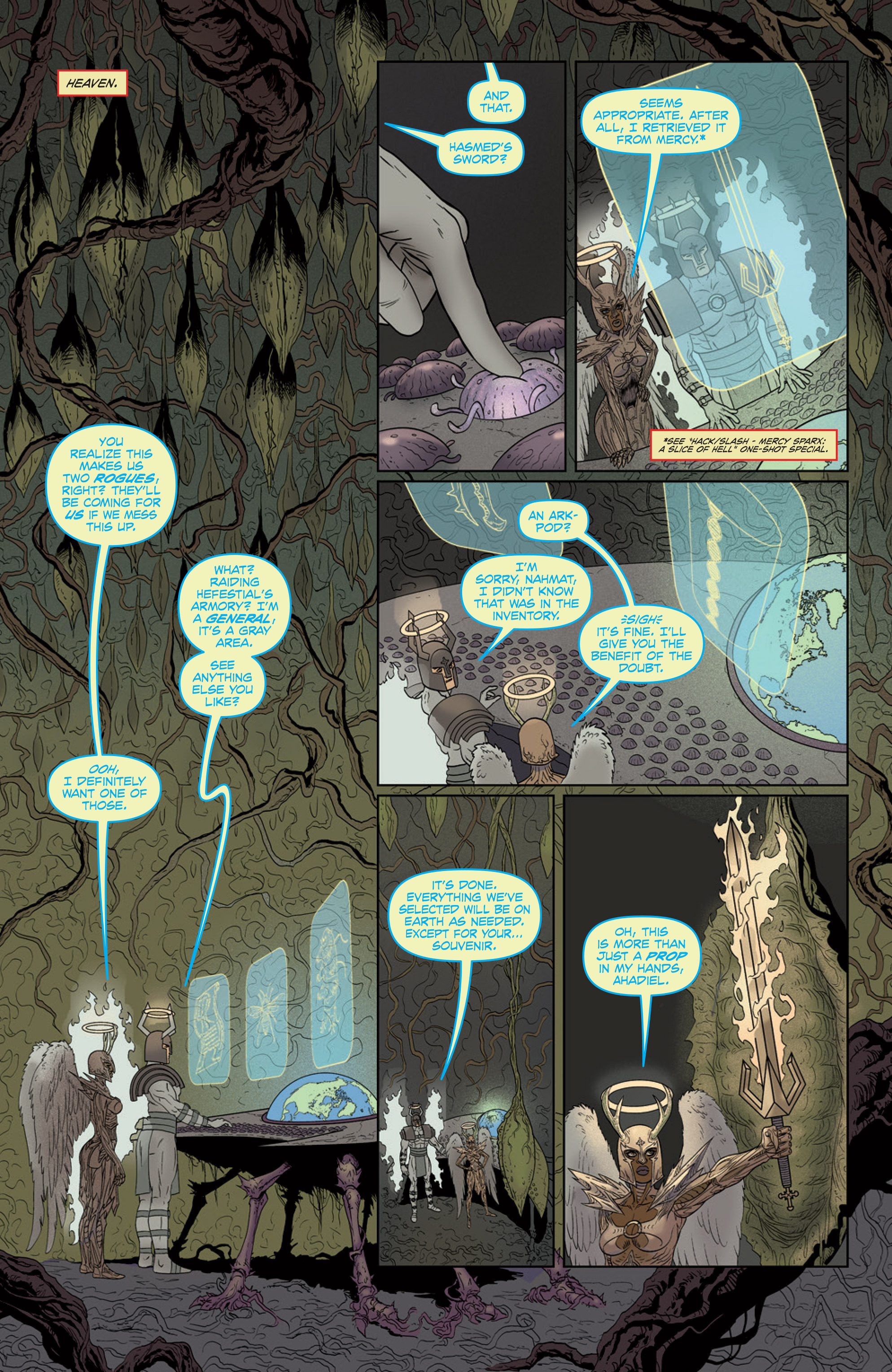 Read online Mercy Sparx (2013) comic -  Issue #10 - 16