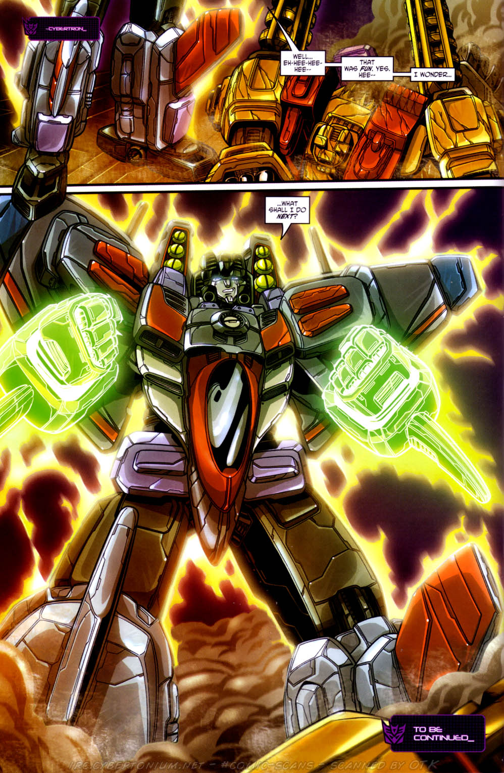Read online Transformers Energon comic -  Issue #28 - 23