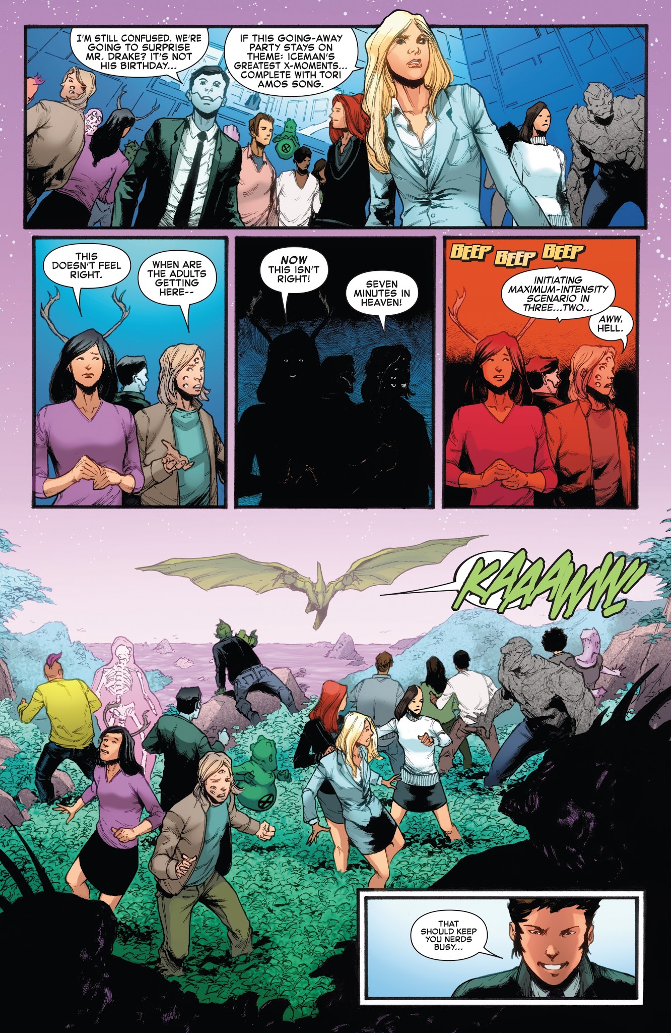 Read online Iceman (2017) comic -  Issue #9 - 10