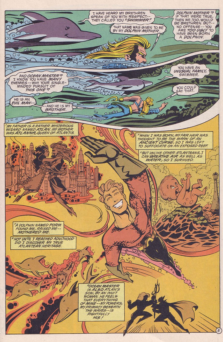 Read online Adventures in the DC Universe comic -  Issue #6 - 6