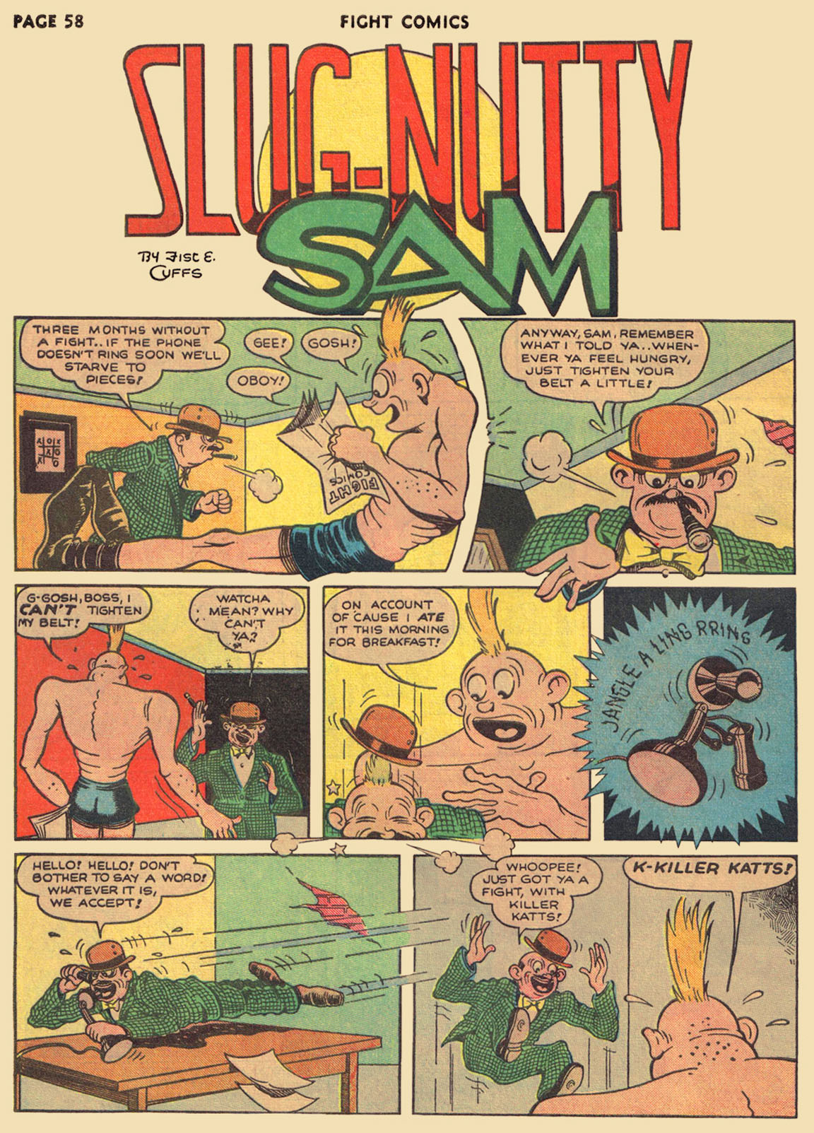 Read online Fight Comics comic -  Issue #12 - 60