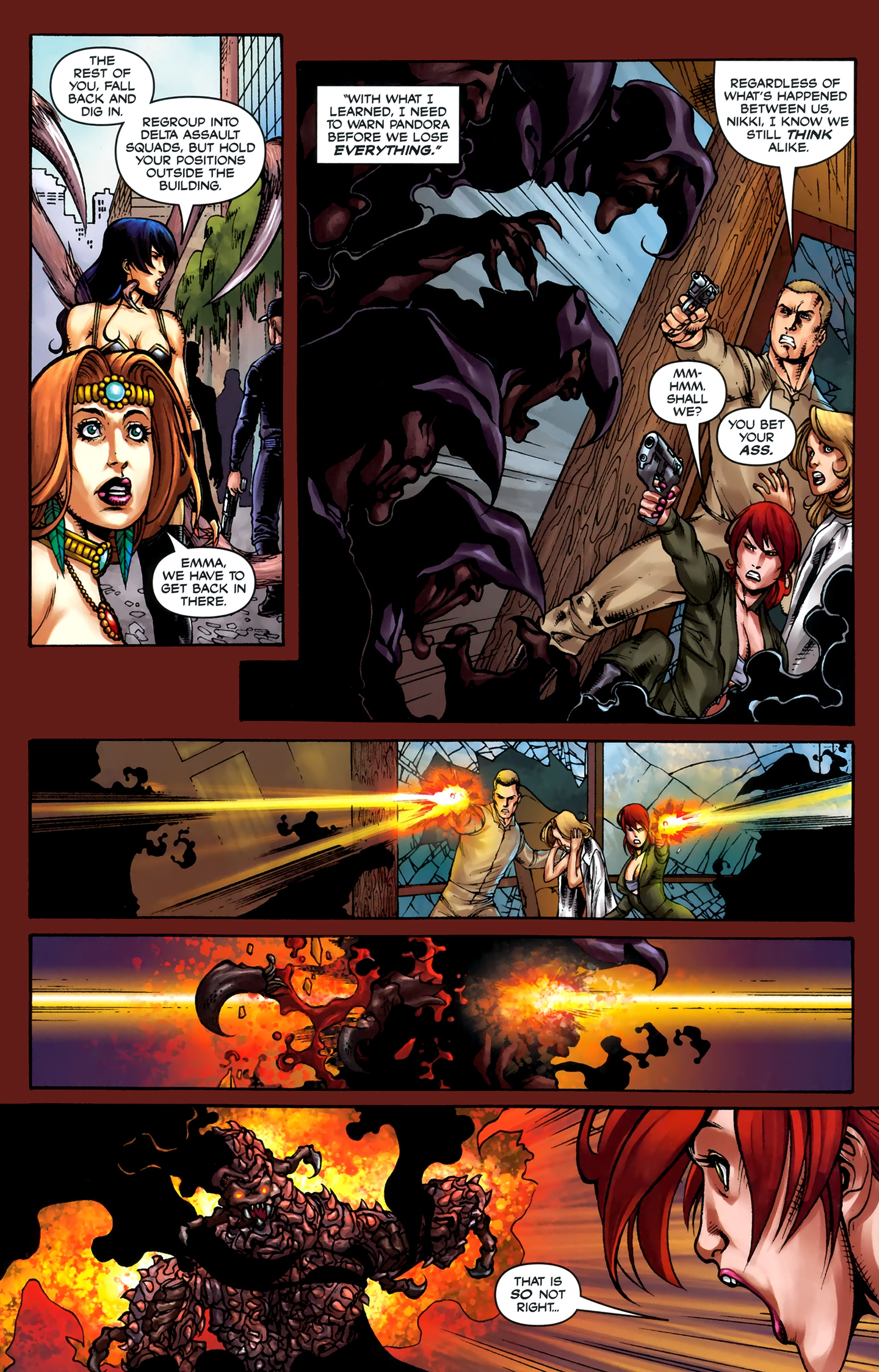 Read online War Goddess comic -  Issue #4 - 12