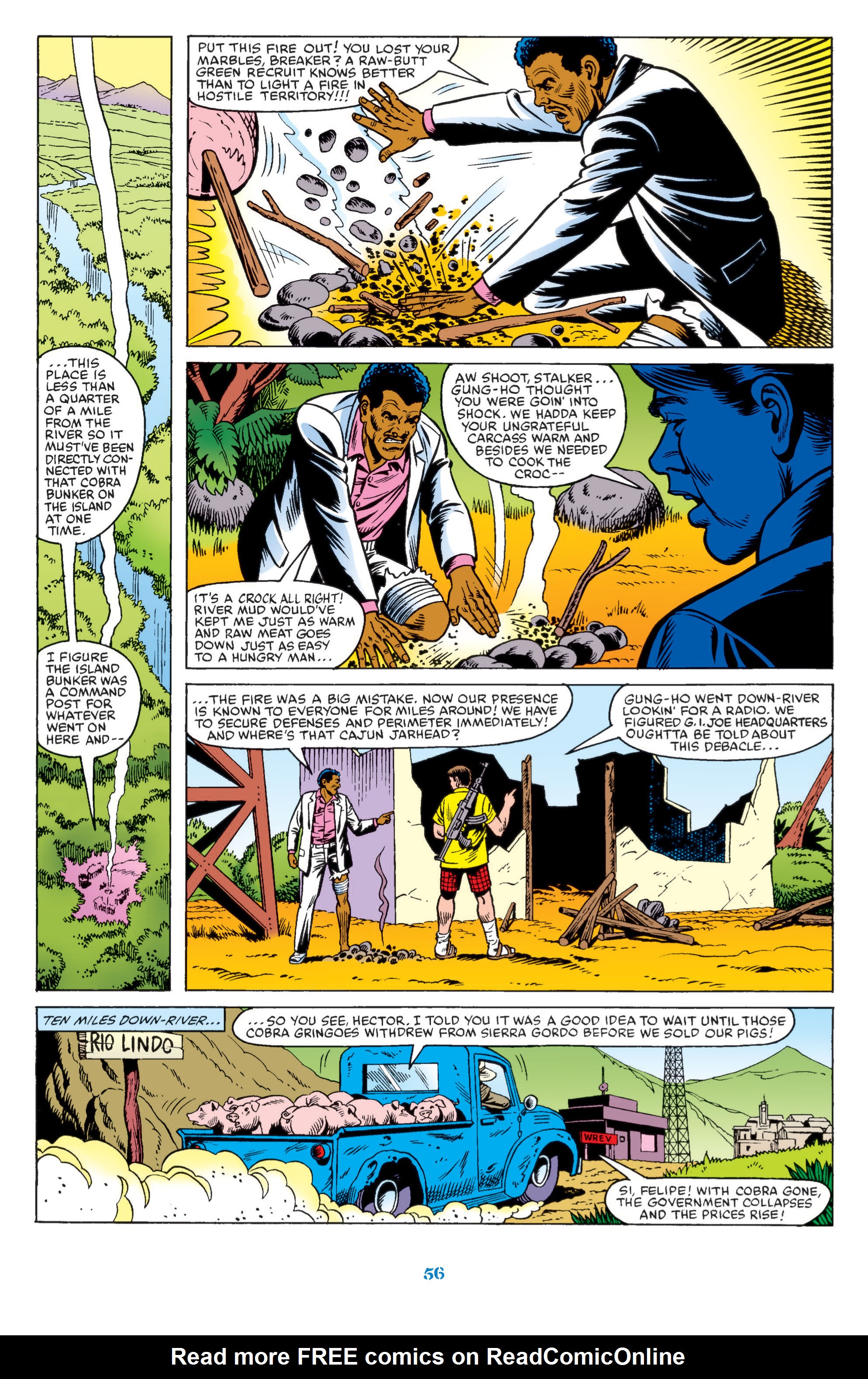 Read online Classic G.I. Joe comic -  Issue # TPB 2 (Part 1) - 57