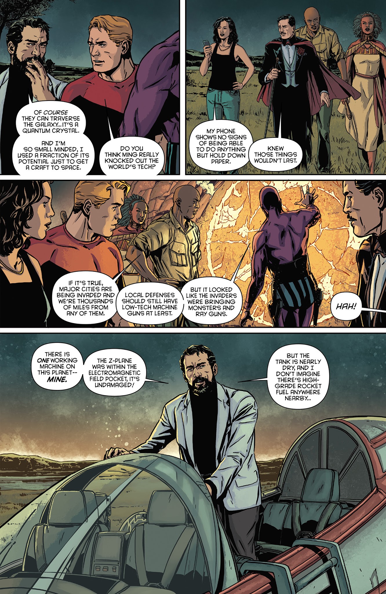 Read online Kings Watch comic -  Issue #4 - 7