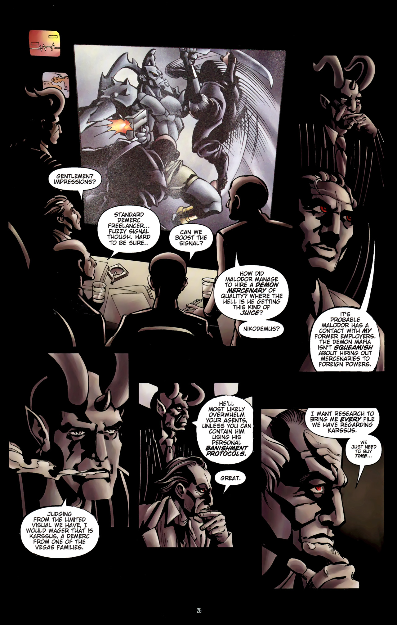 Read online CVO : Covert Vampiric Operations -- 100-Page Spectacular comic -  Issue # TPB - 28