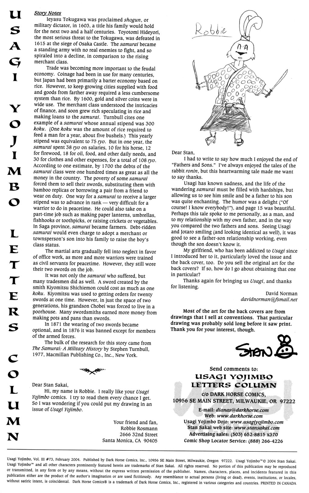 Usagi Yojimbo (1996) Issue #73 #73 - English 27