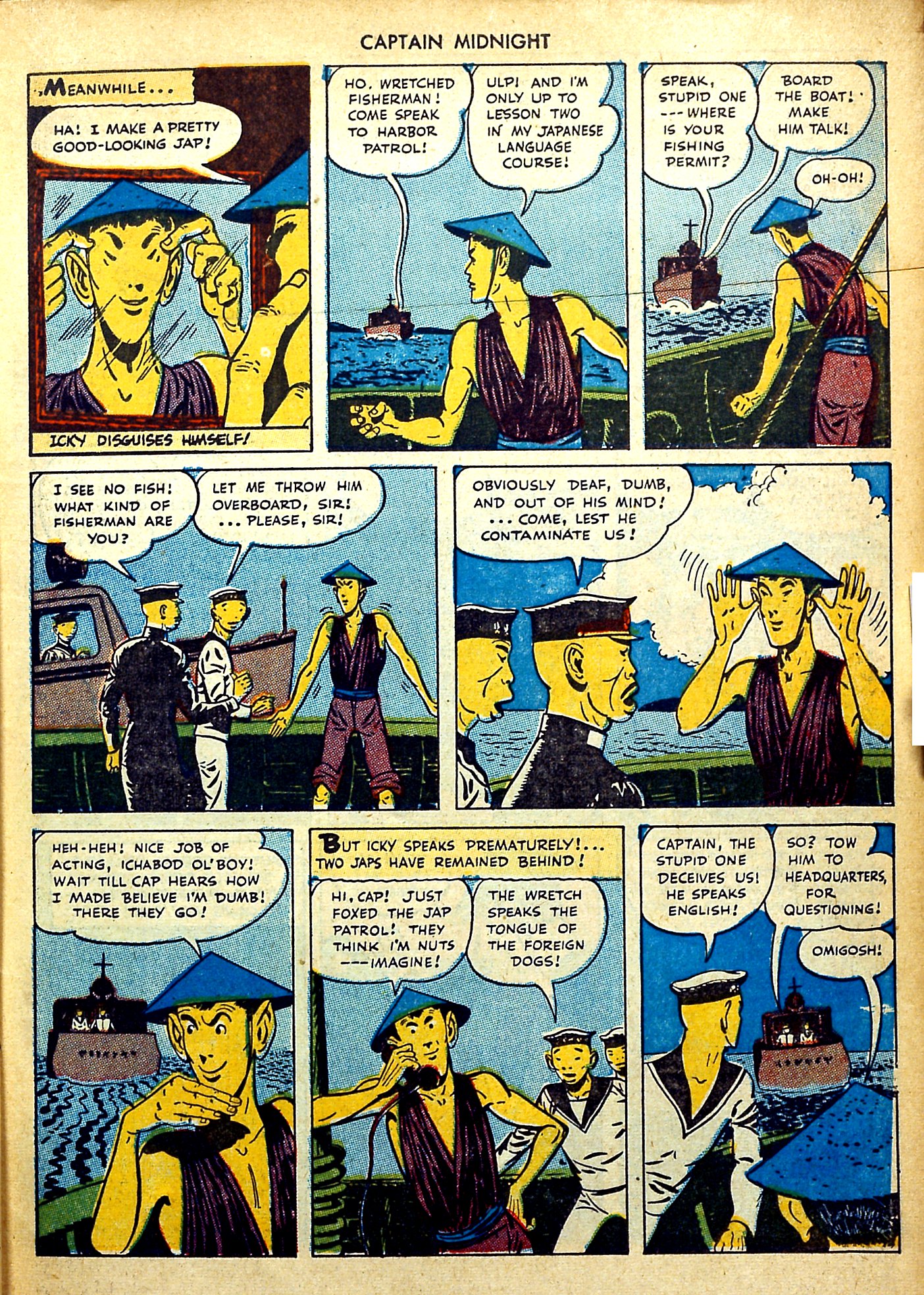 Read online Captain Midnight (1942) comic -  Issue #35 - 8