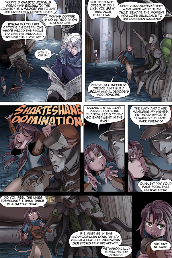 Read online Unsounded comic -  Issue #12 - 27