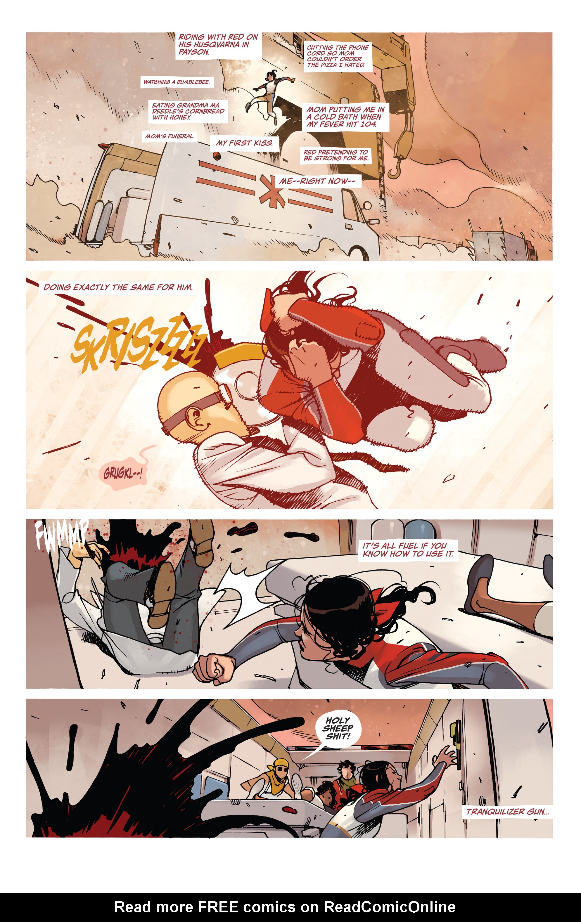 Read online Death Or Glory comic -  Issue #9 - 10