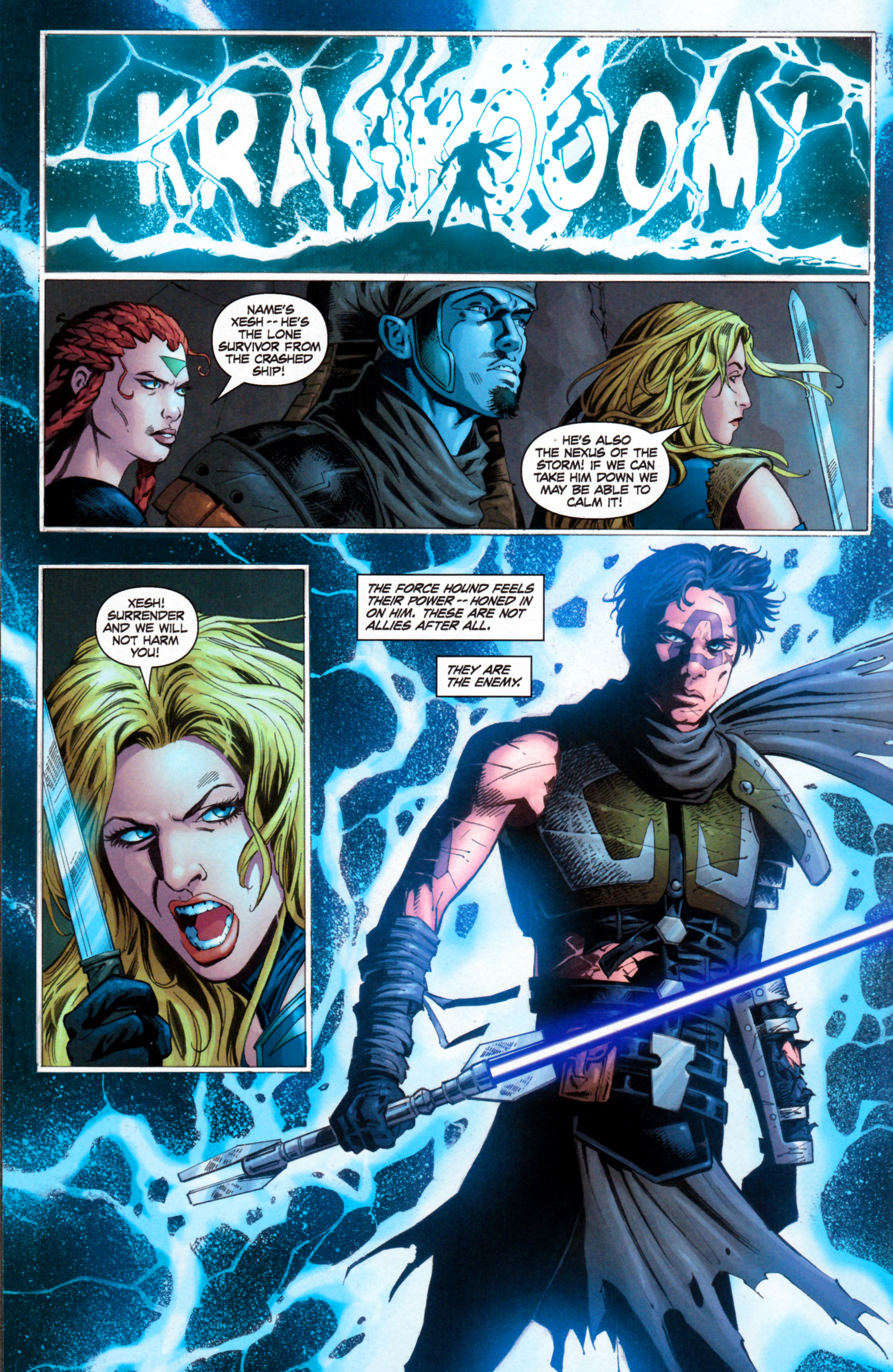 Read online Star Wars: Dawn Of The Jedi - Force Storm comic -  Issue #5 - 14