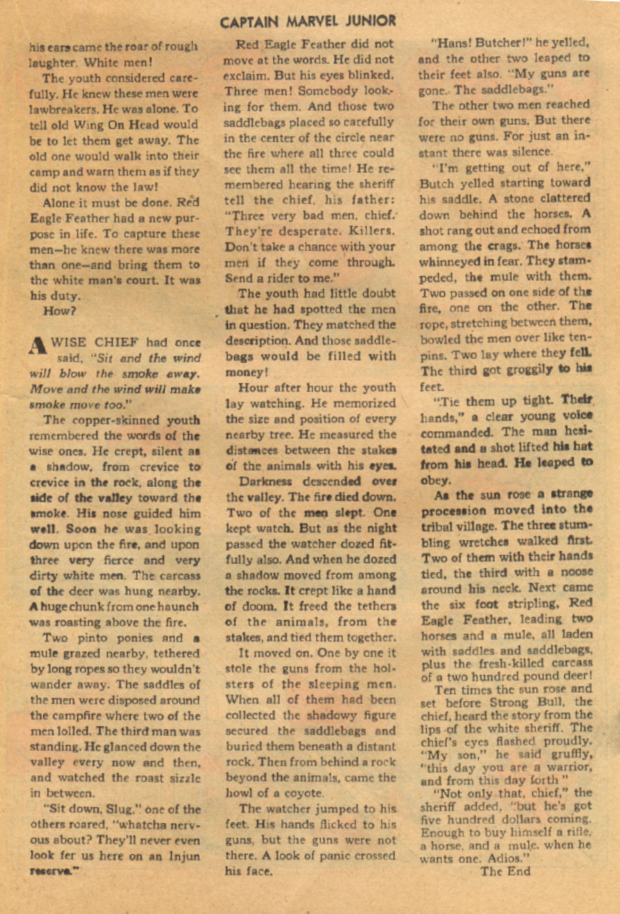 Read online Captain Marvel, Jr. comic -  Issue #31 - 15