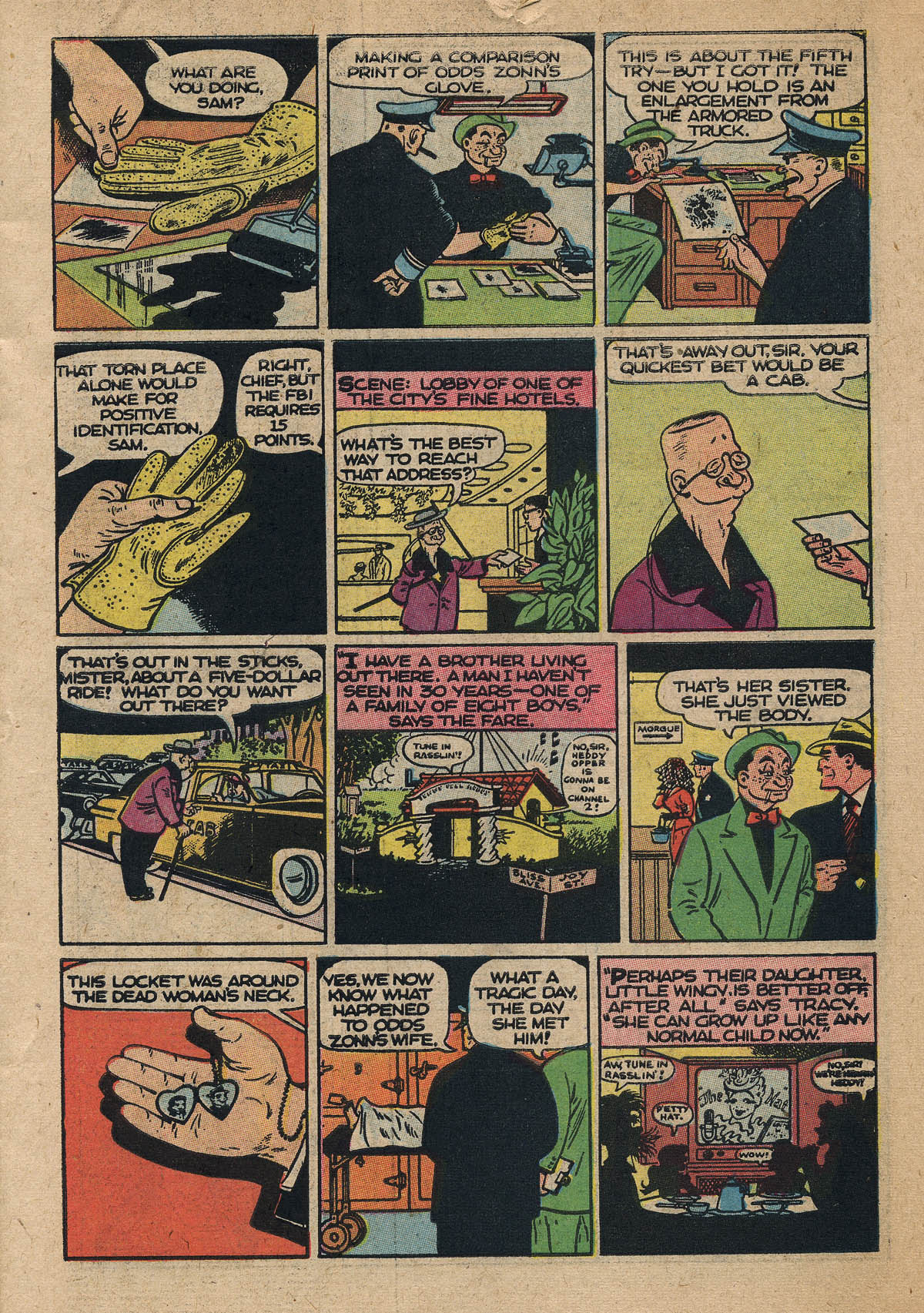 Read online Dick Tracy comic -  Issue #89 - 9