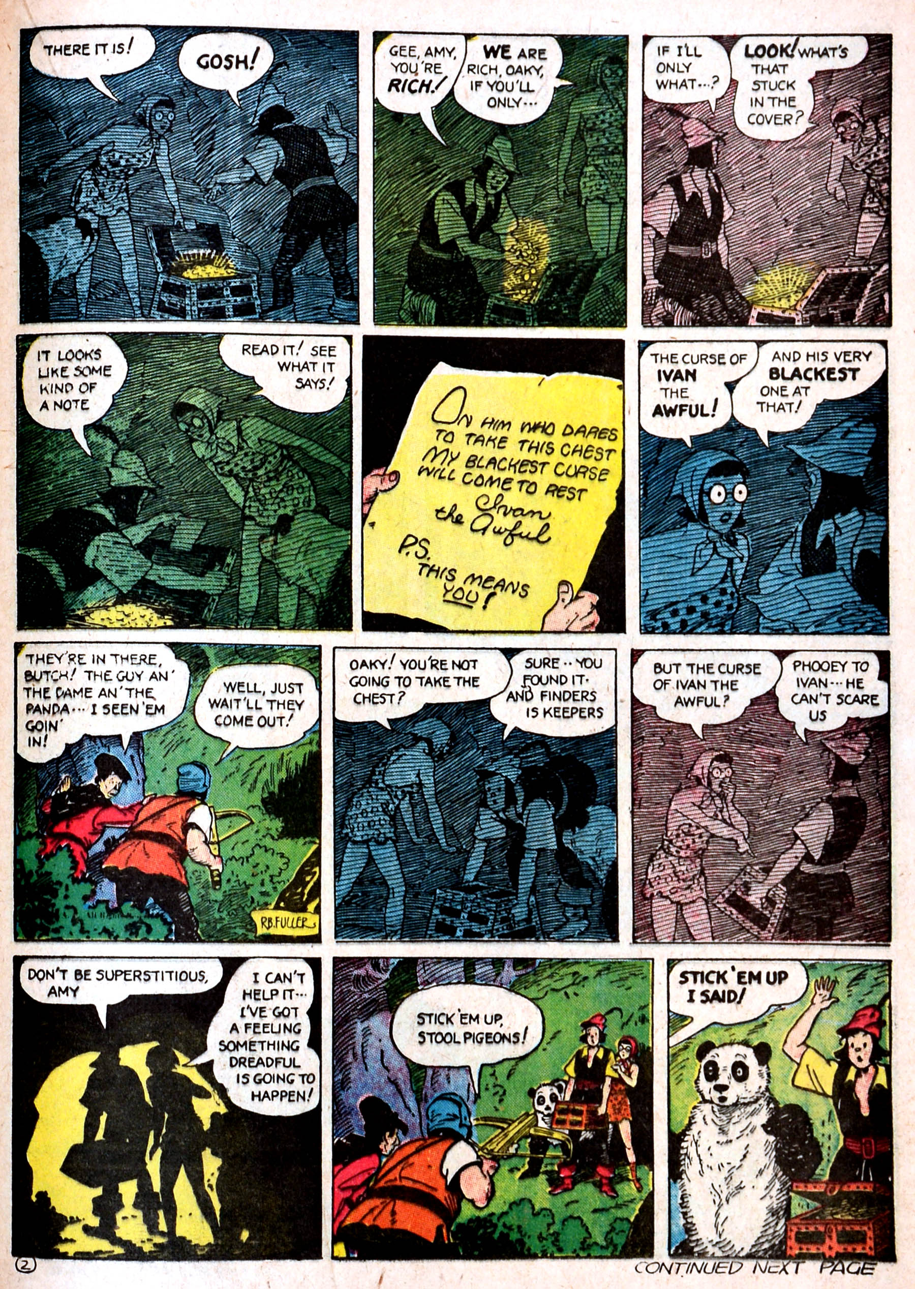 Read online Famous Funnies comic -  Issue #87 - 38