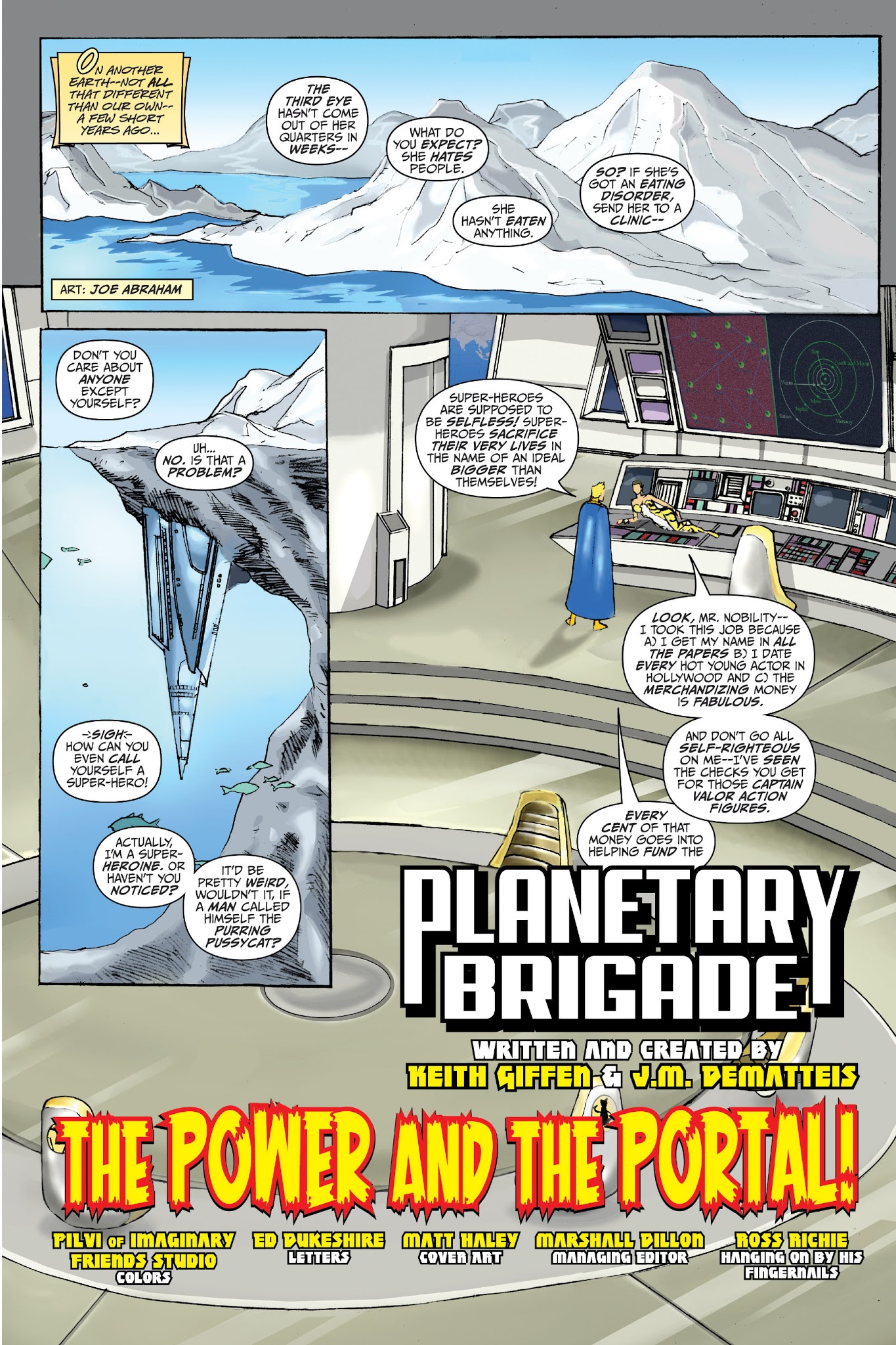 Read online Planetary Brigade comic -  Issue # TPB - 5