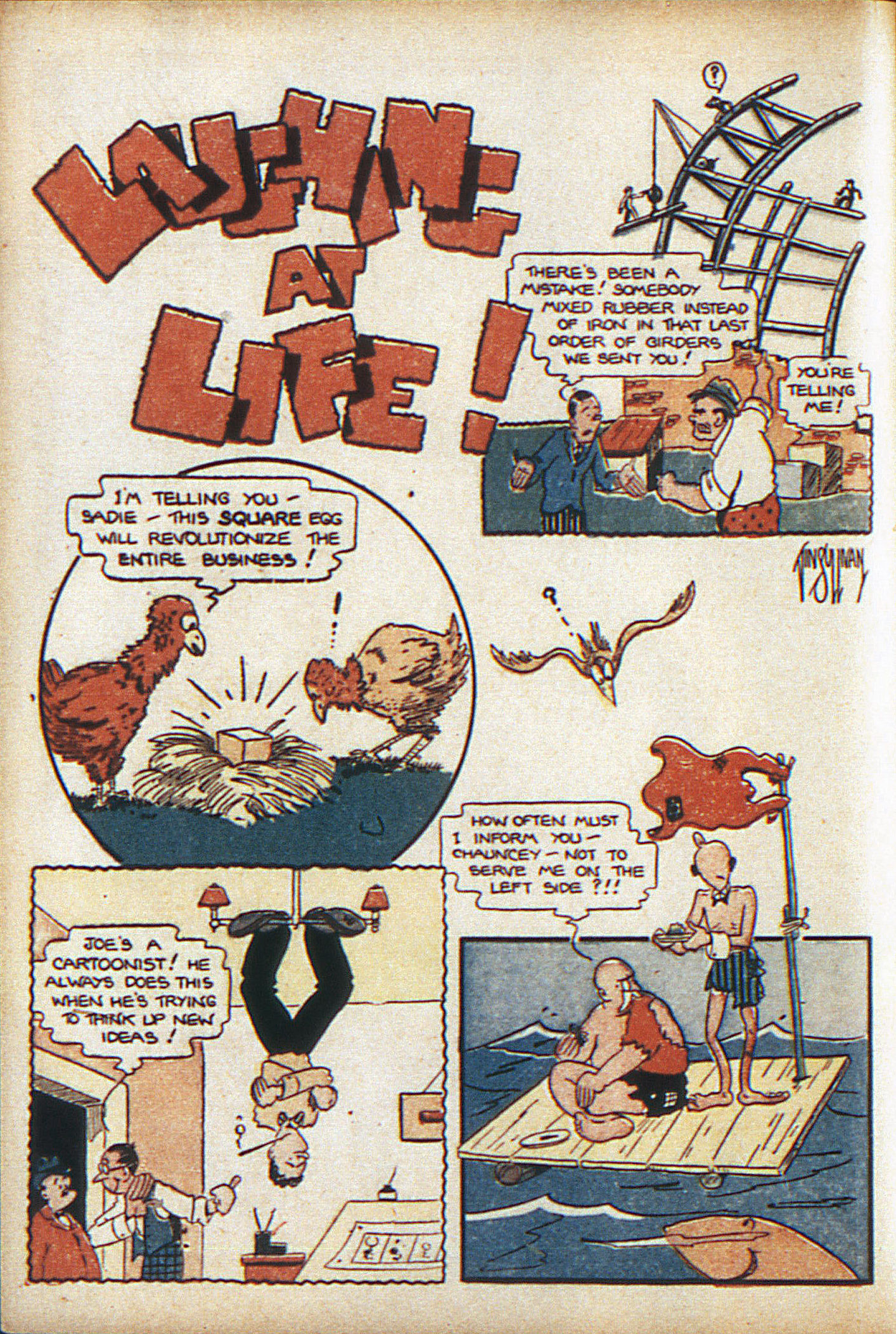 Read online Adventure Comics (1938) comic -  Issue #10 - 35